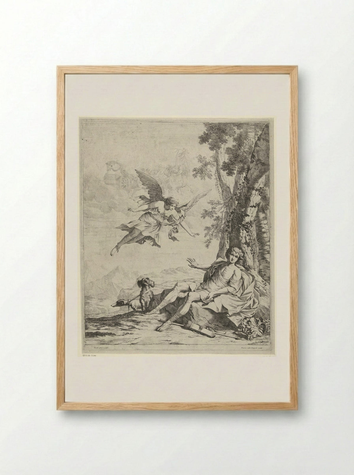 Aurora and Cephalus - Nicolaes van Helt Stockade - Framed Print Wood