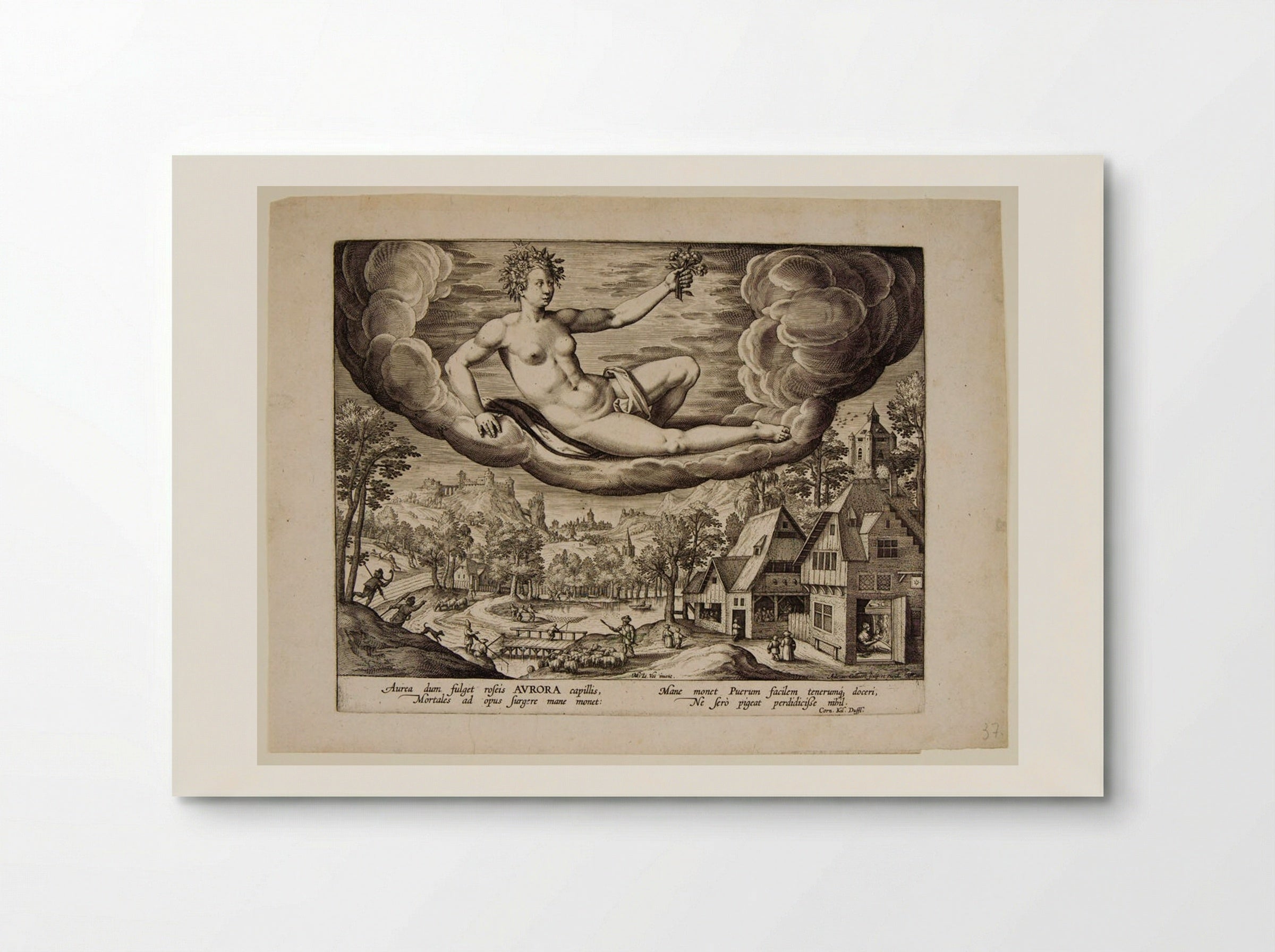 Aurora - Adriaen Collaert - Poster