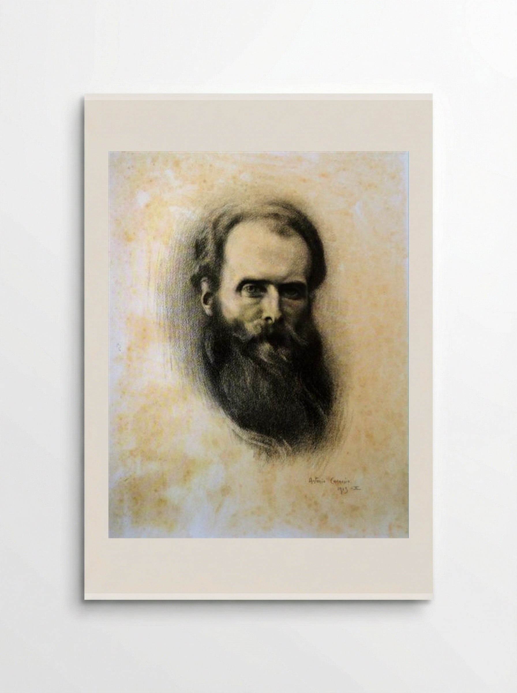 Auto-Retrato - António Carneiro - Poster