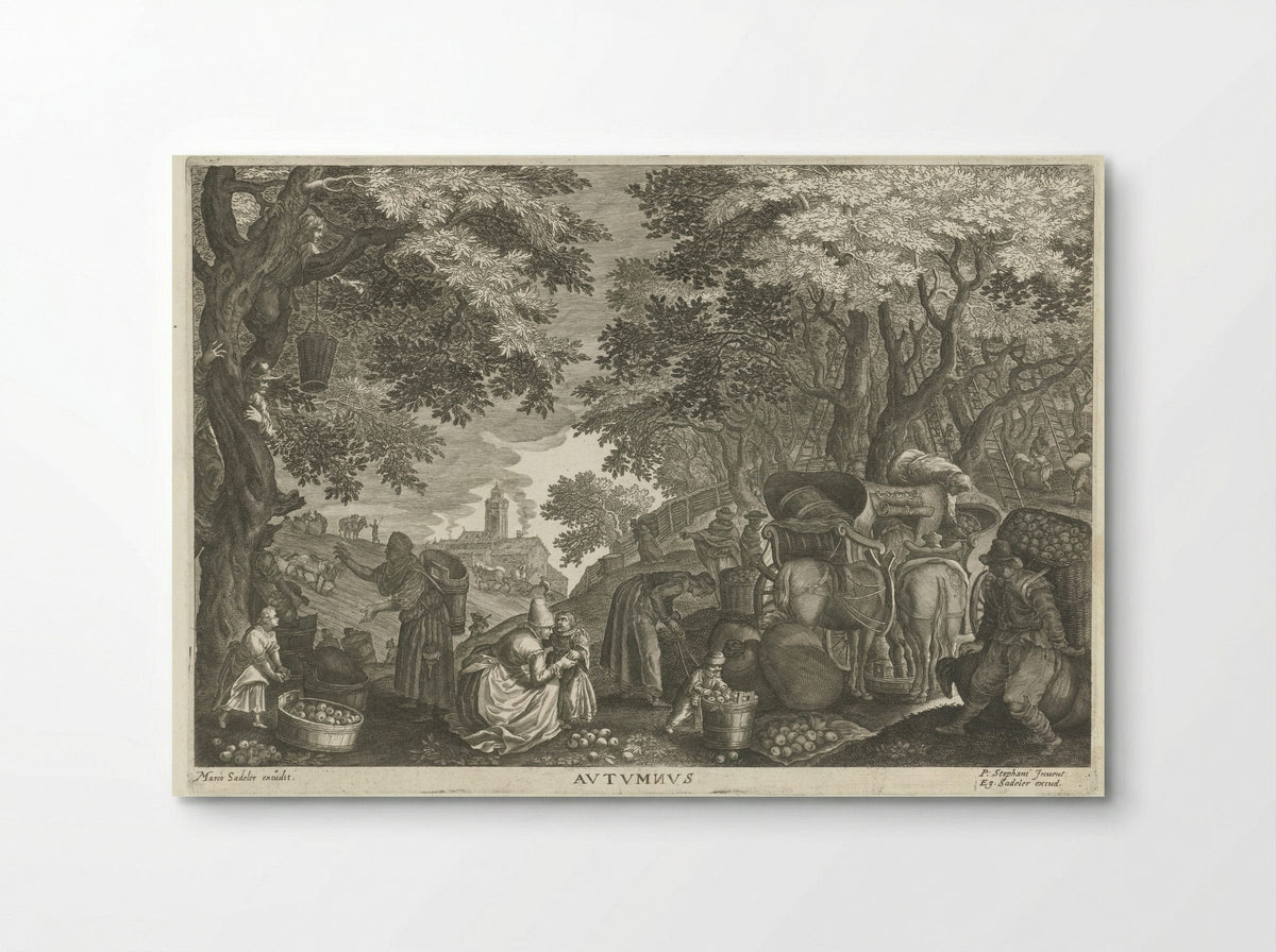 Autumn (Herfst) - Aegidius Sadeler (II) - Poster