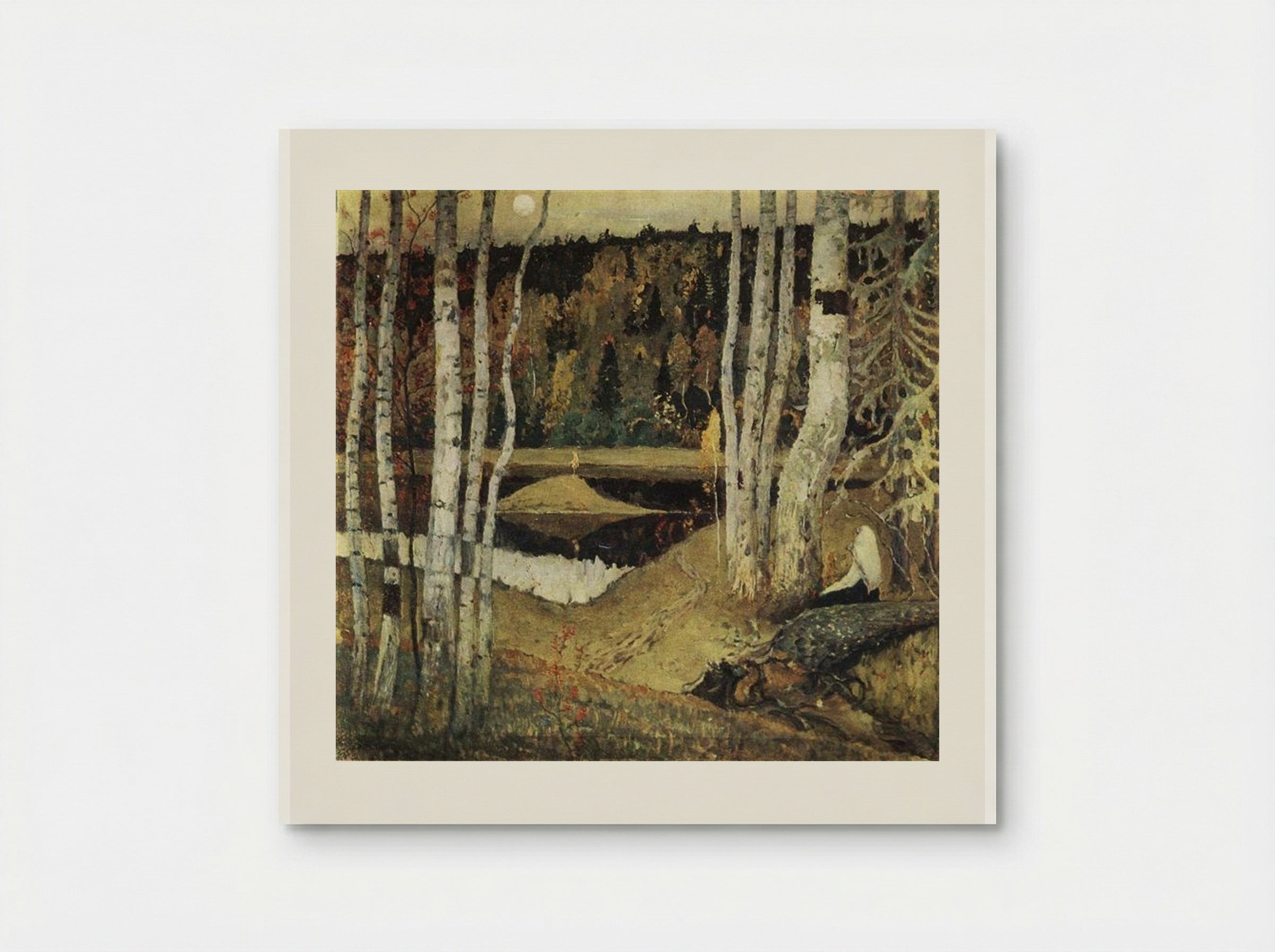 Autumn Landscape - Mikhail Nesterov - Poster