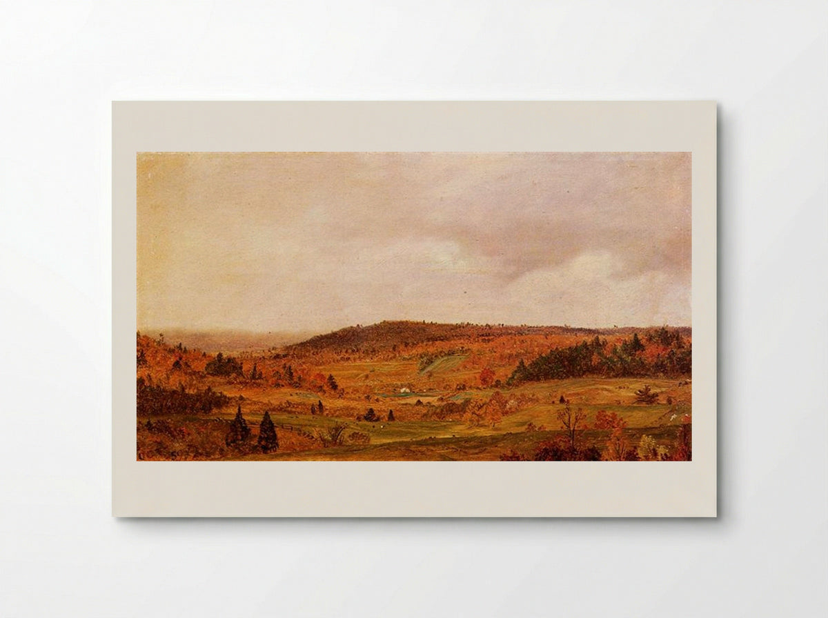 Autumn Shower - Frederic Edwin Church - Poster
