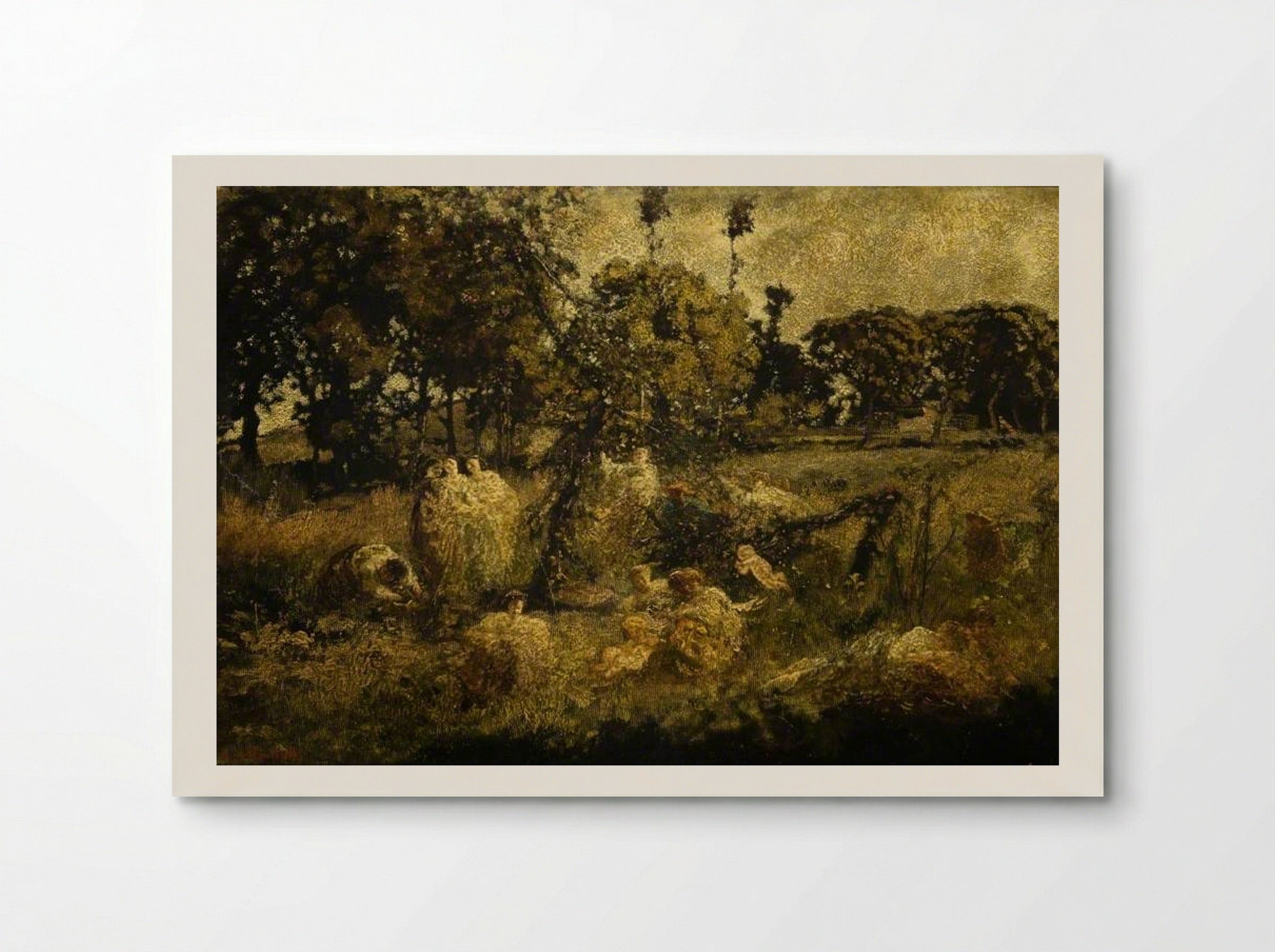 Autumn - Adolphe Monticelli - Poster