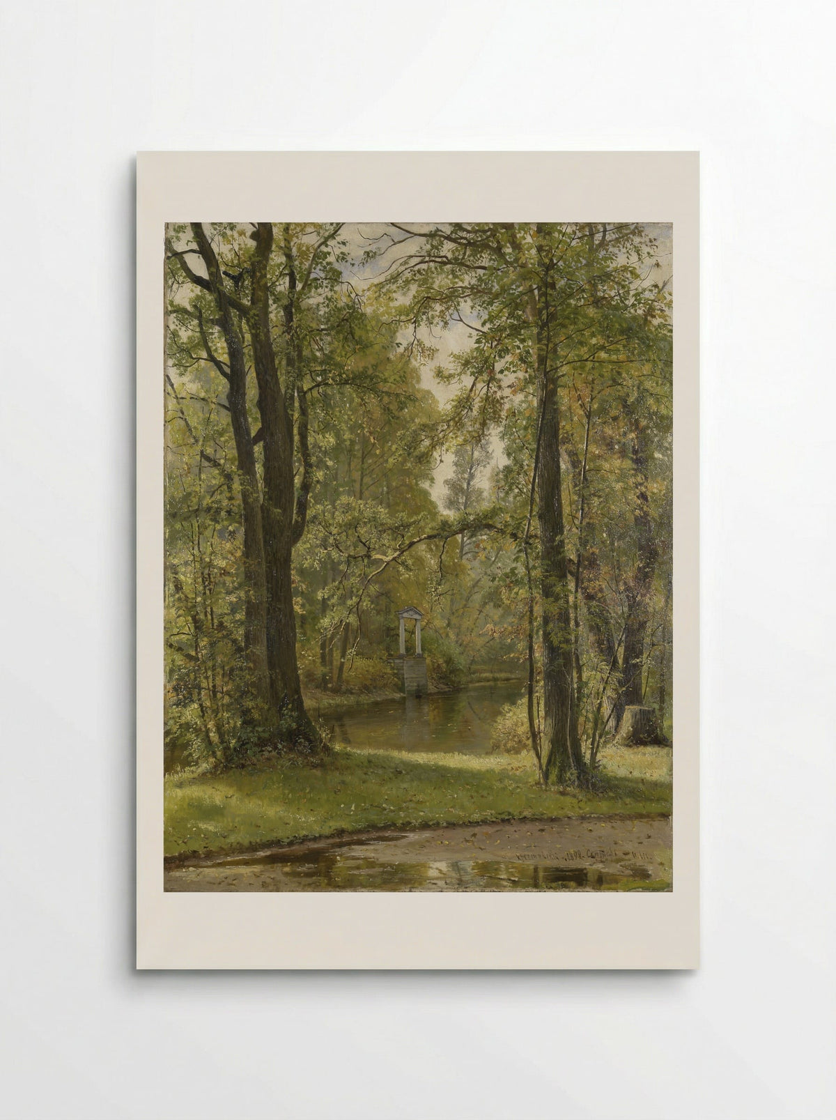 Autumn - Ivan Shishkin - Poster