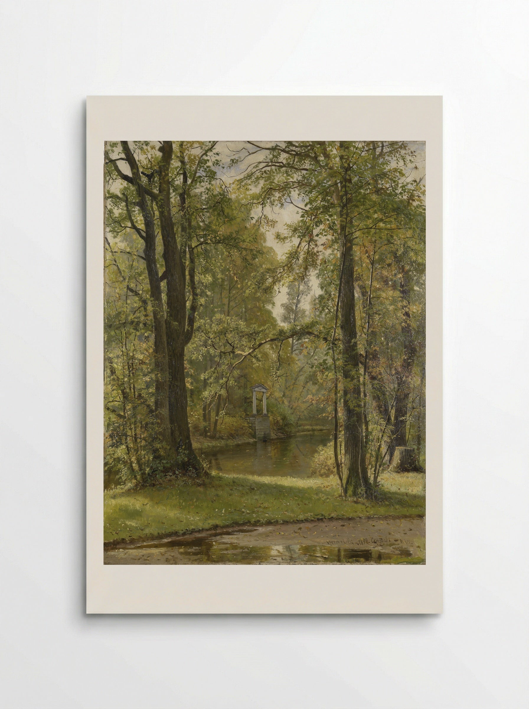 Autumn - Ivan Shishkin - Poster