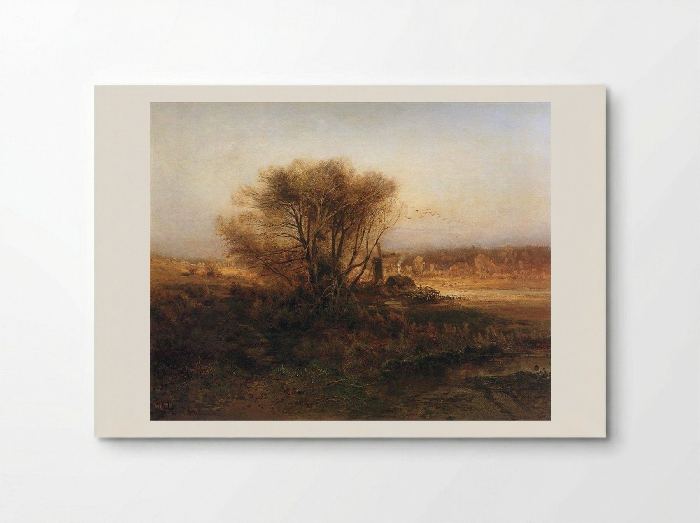 Autumn - Aleksey Savrasov - Poster