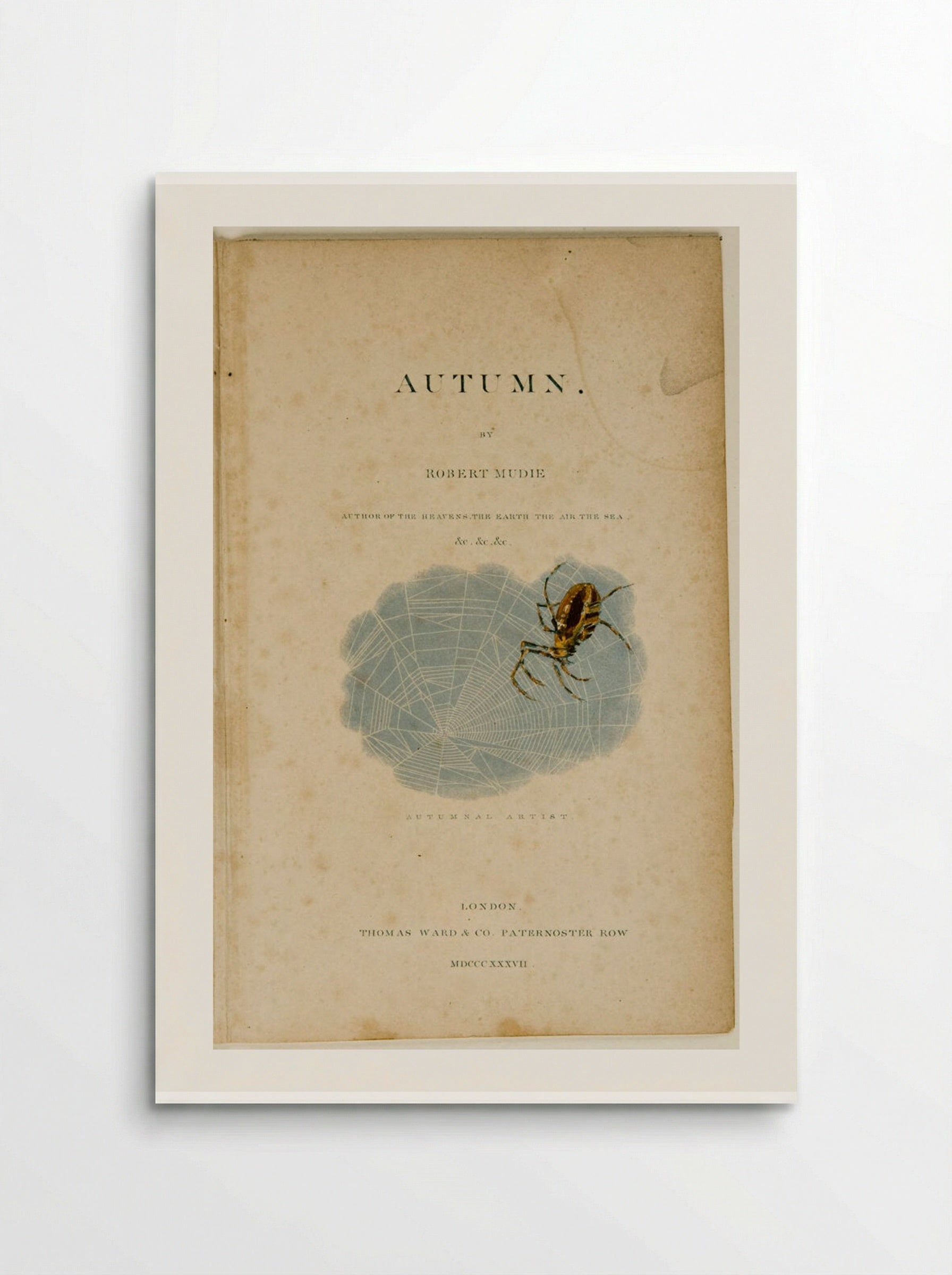 Autumnal Artist - George Baxter - Poster