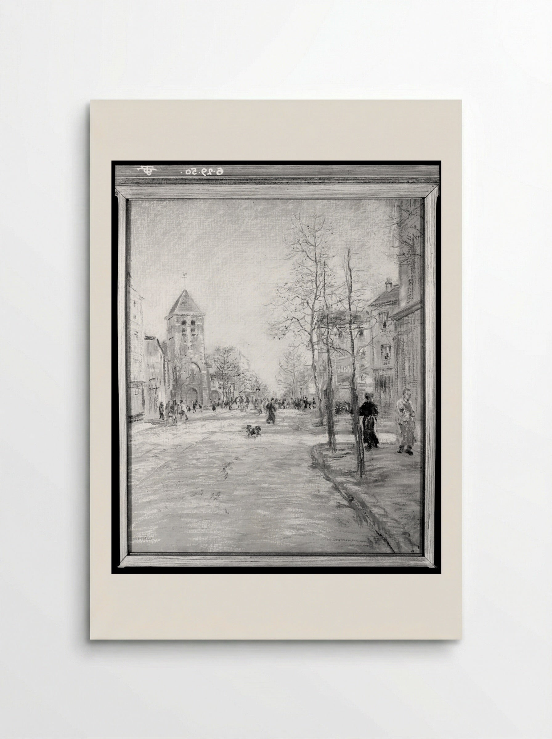 Avenue d'Orléans - Jean-François Raffaëlli - Poster