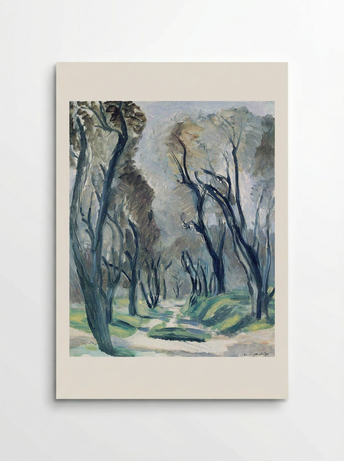Avenue of Olive Trees - Henri Matisse - Poster