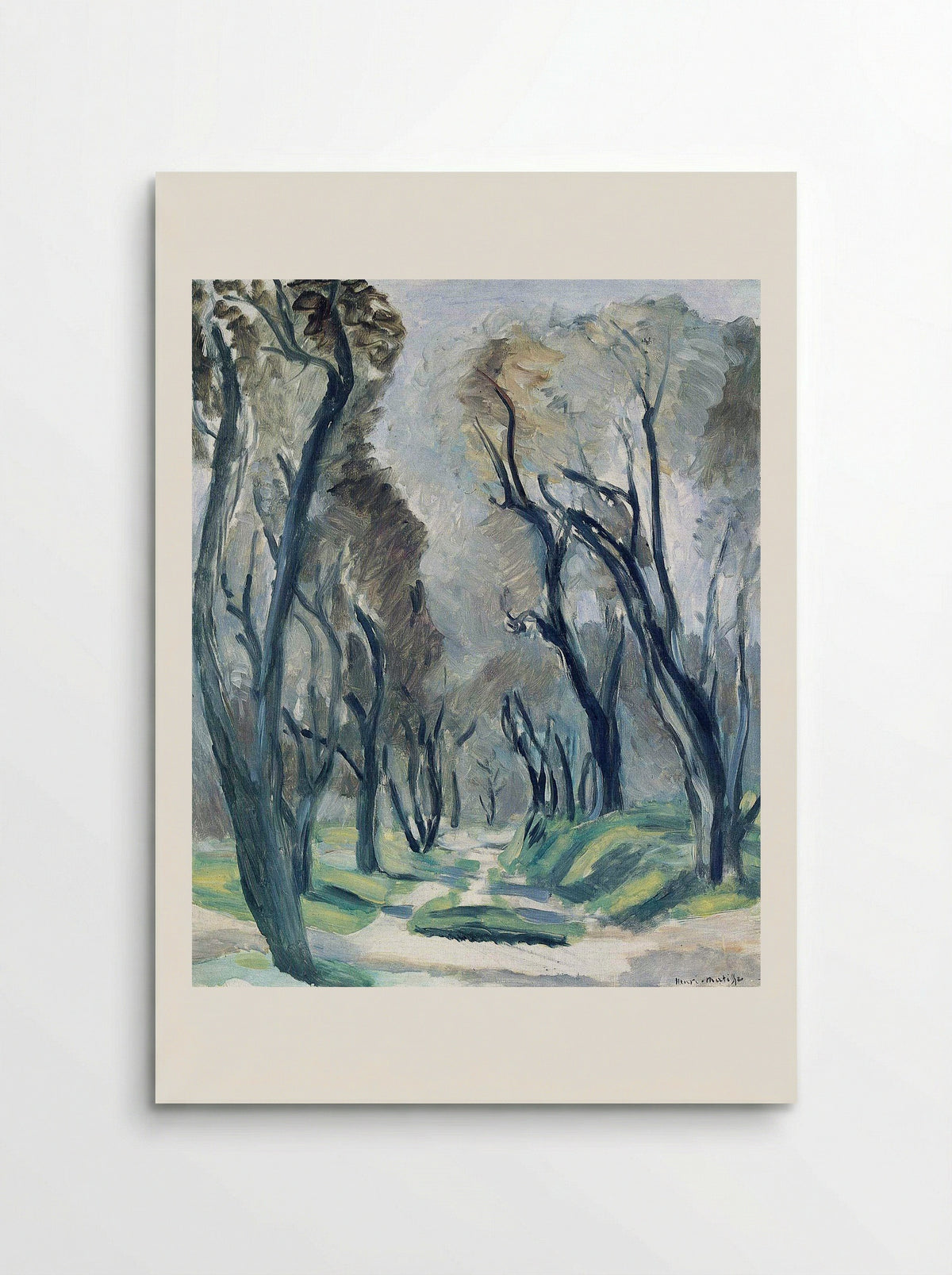 Avenue of Olive Trees - Henri Matisse - Poster