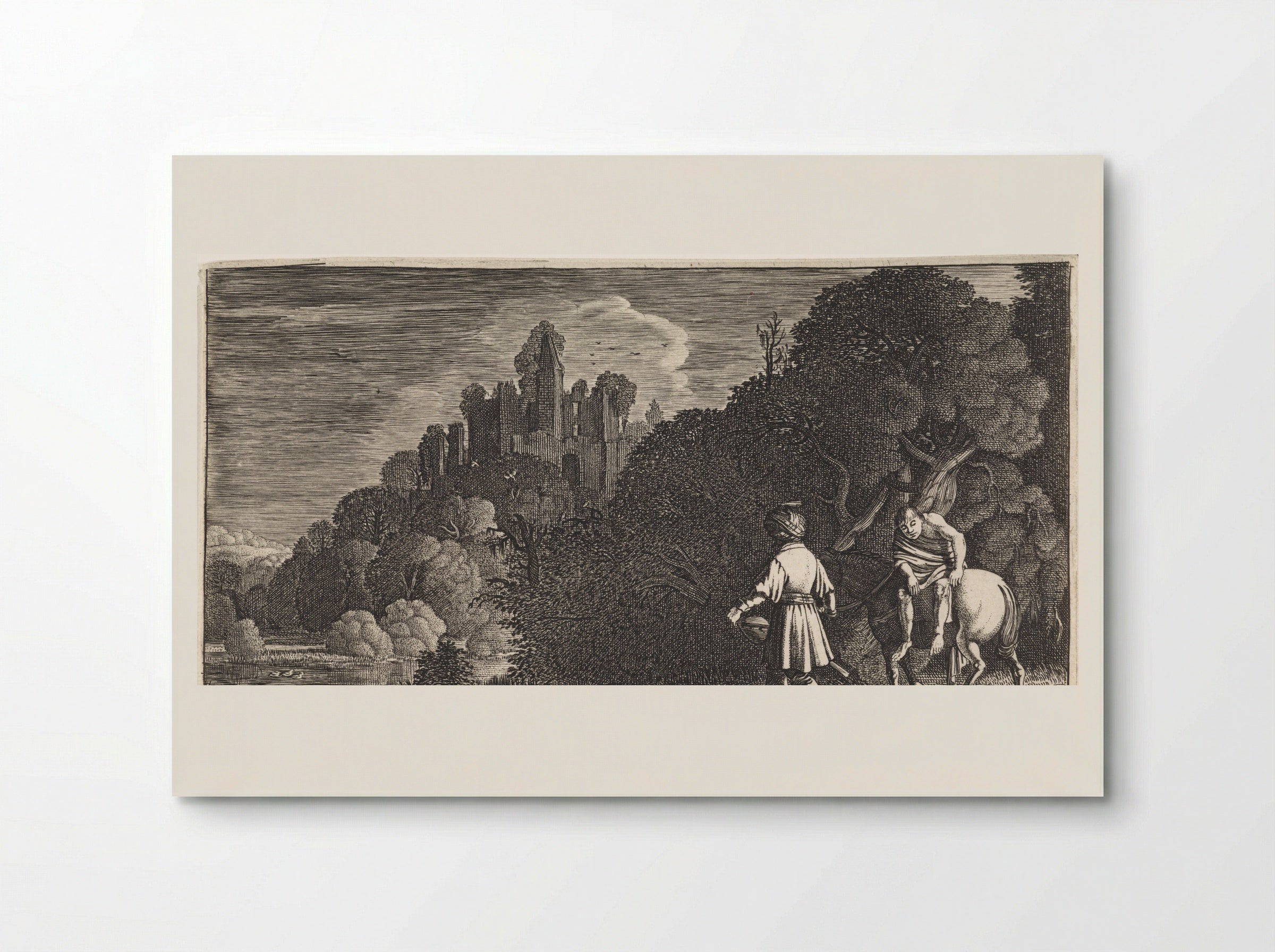 Avond (Evening) - Jan van de Velde (II) - Poster