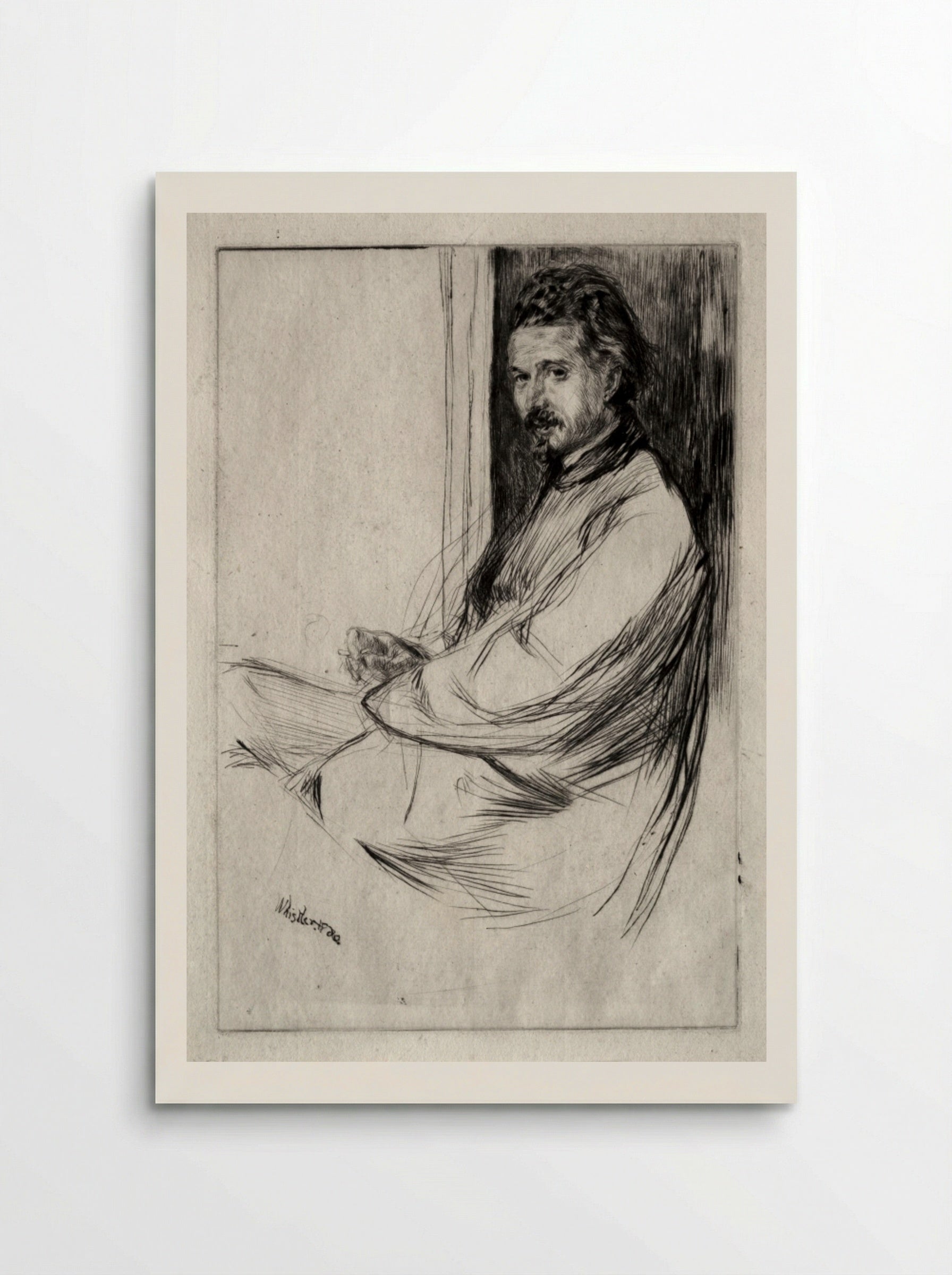 Axenfeld - James McNeill Whistler - Poster