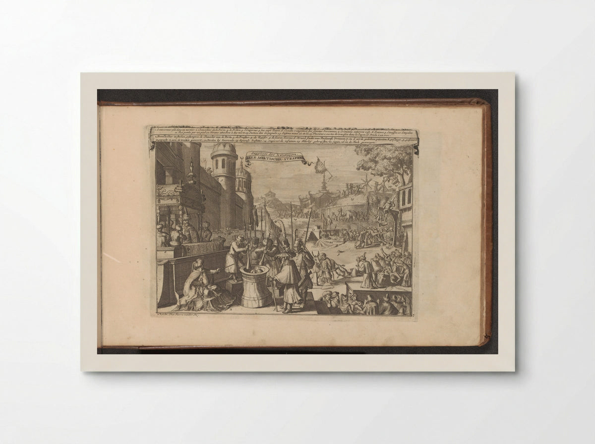 Aziatische straffen - Romeyn de Hooghe - Poster