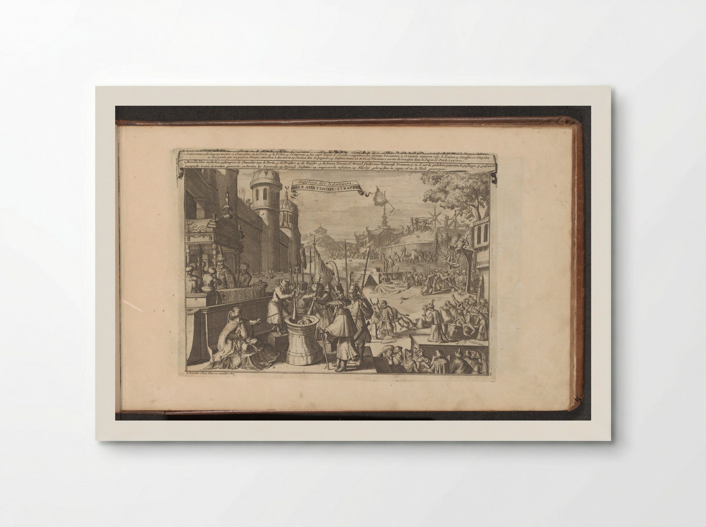 Aziatische straffen - Romeyn de Hooghe - Poster