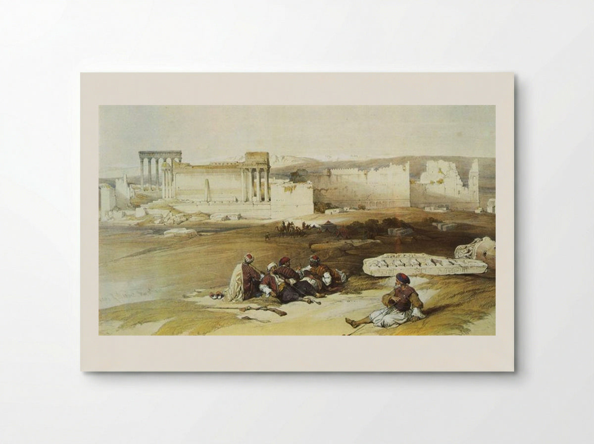Baalbek, General View - David Roberts - Poster