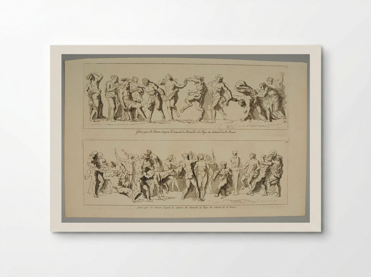 Bacchanal - Bernard Picart - Poster