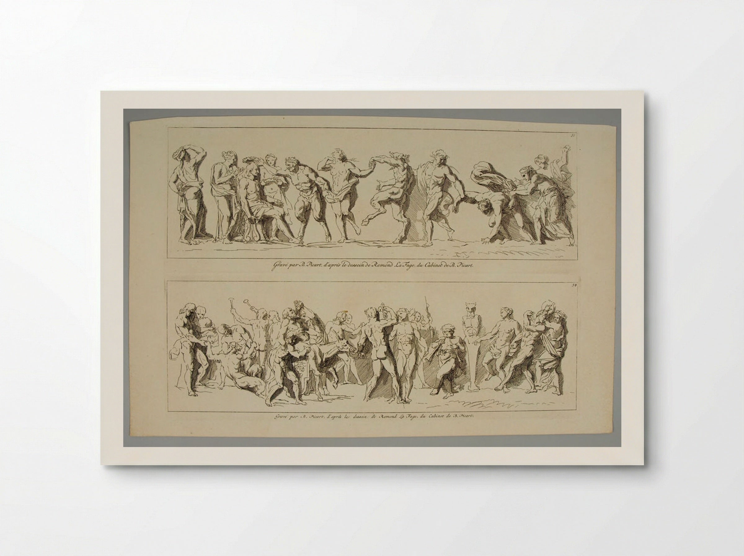 Bacchanal - Bernard Picart - Poster