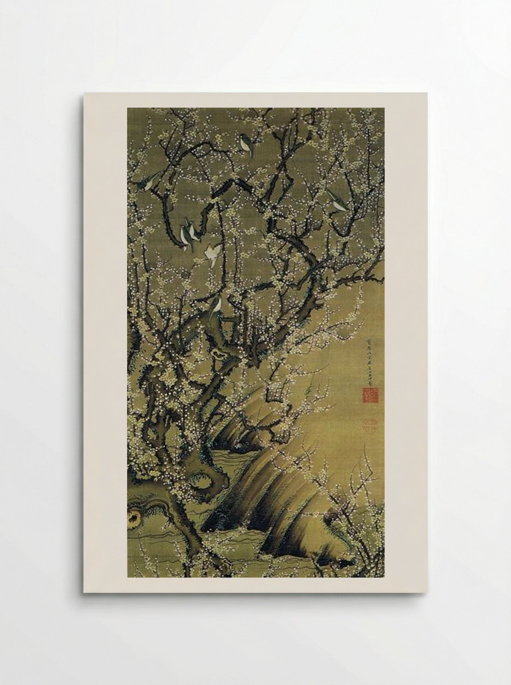 Baika shokinzu - Ito Jakuchu - Poster