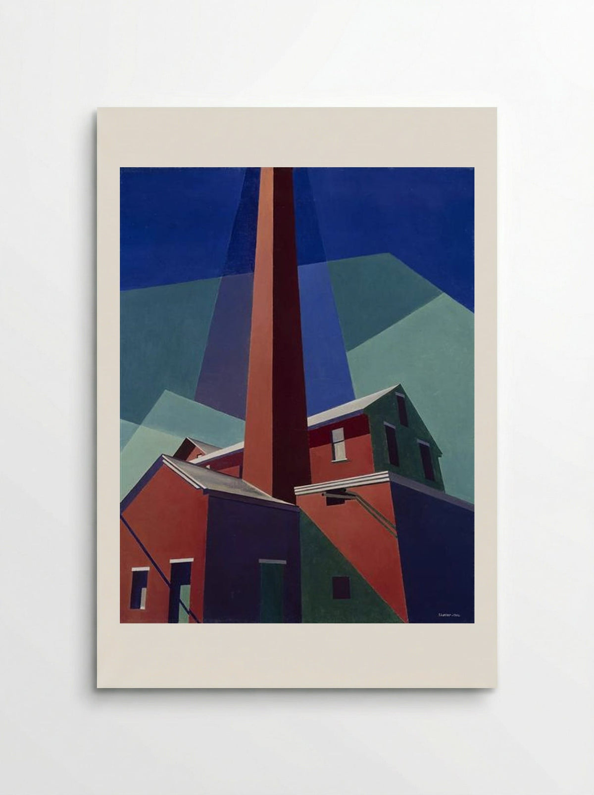 Ballardvale - Charles Sheeler - Poster