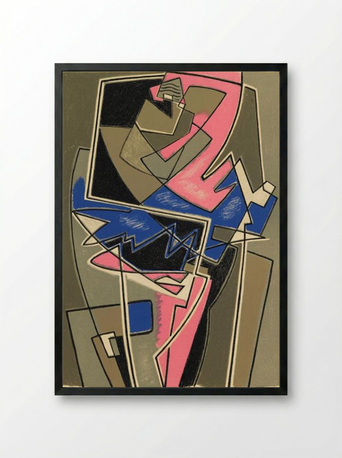 Ballerina - Gino Severini - Framed Print Black