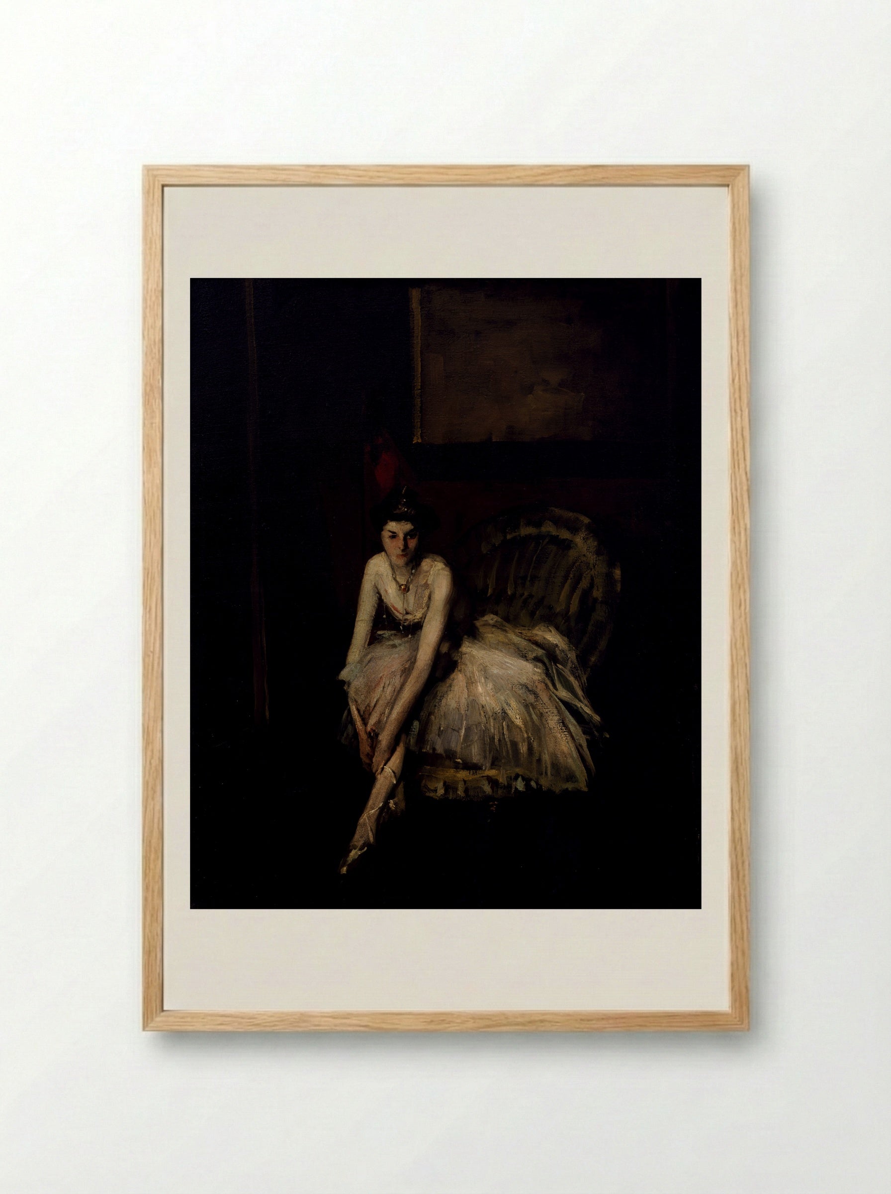 Ballet Dancer - Robert Henri - Framed Print Wood