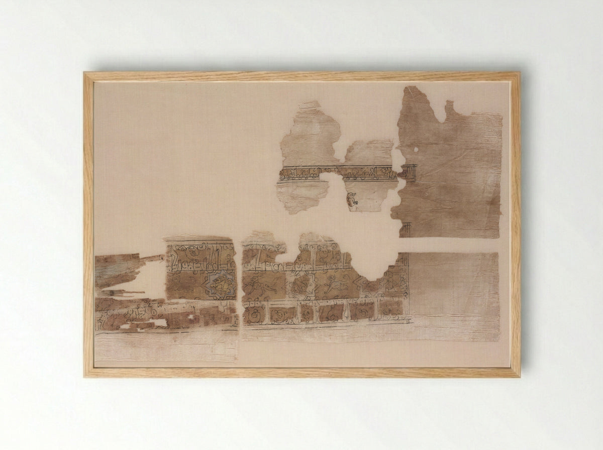 Band Fragment - Fine Art Print - Framed Print Wood