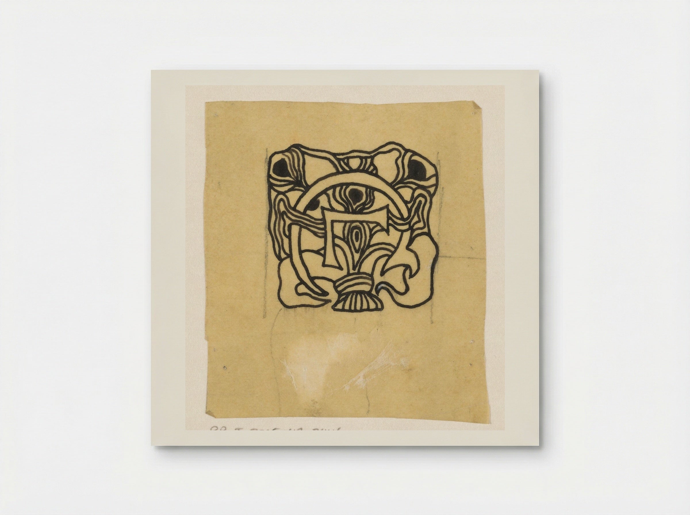 Bandontwerp voor: Louis Couperus, Extaze: een boek van geluk - Richard Nicolaüs Roland Holst - Poster