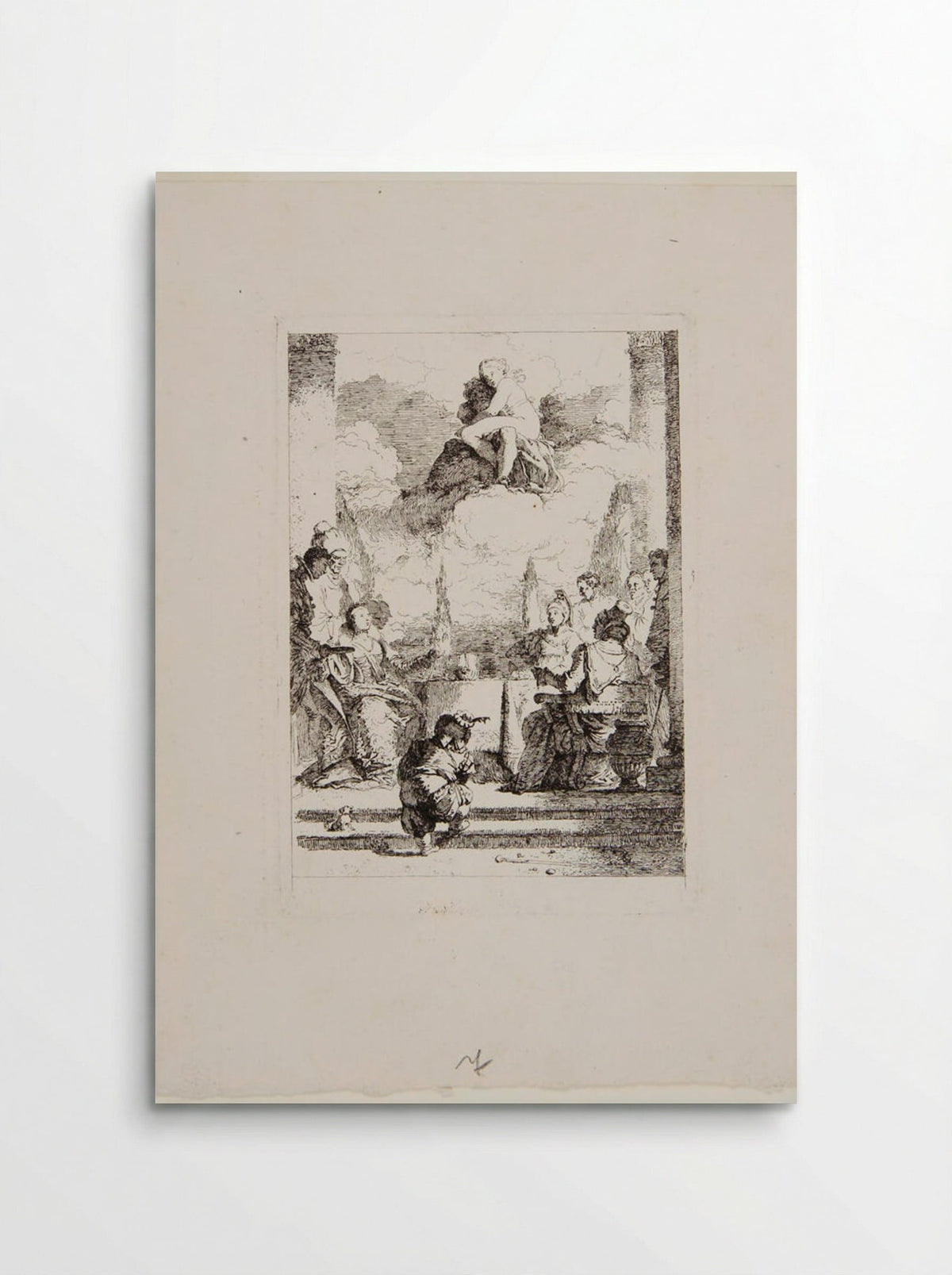 Banquet of Anthony and Cleopatra - Jean-Honoré Fragonard - Poster