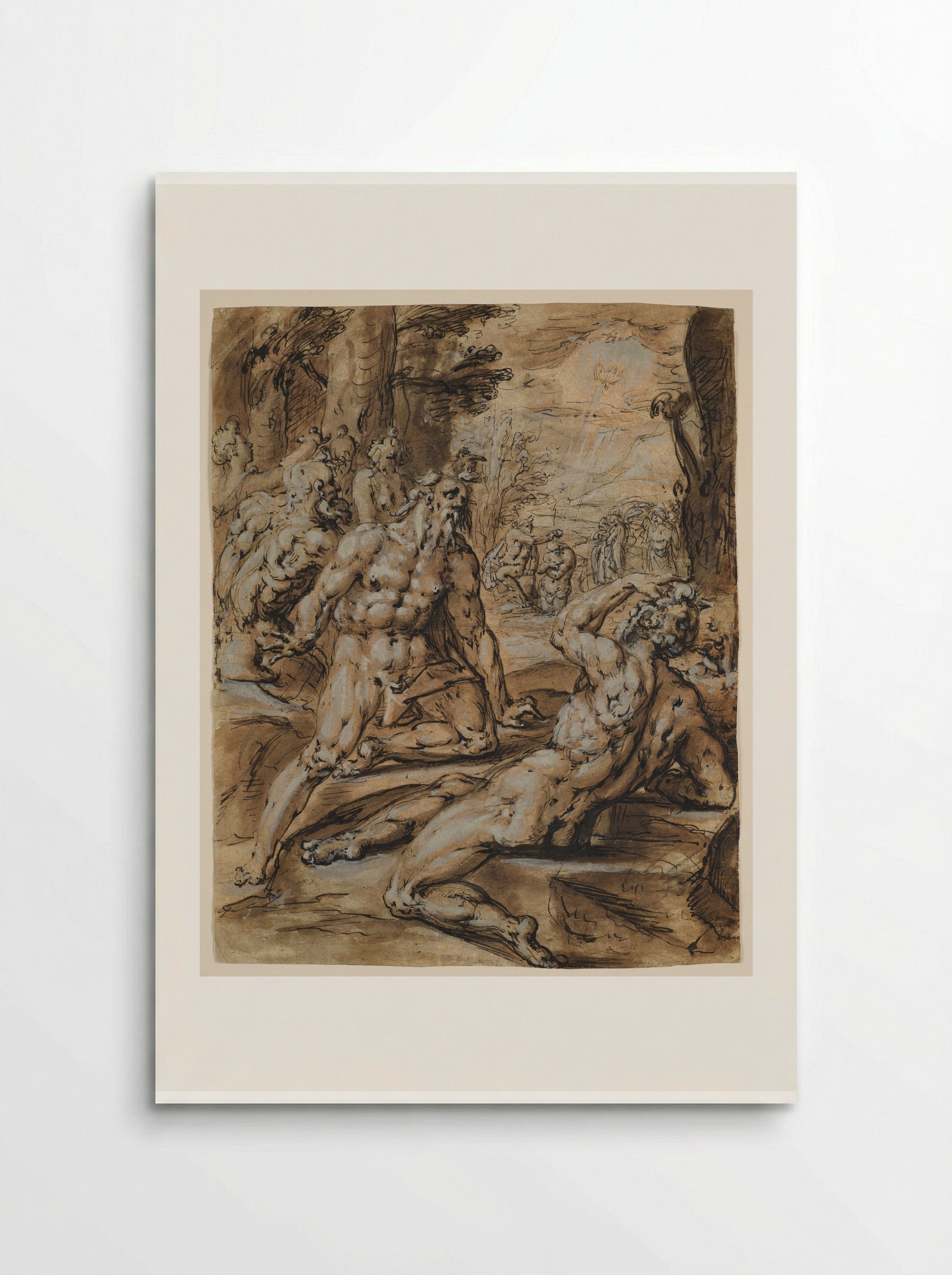 Baptism of Christ - Jan Harmensz. Muller - Poster