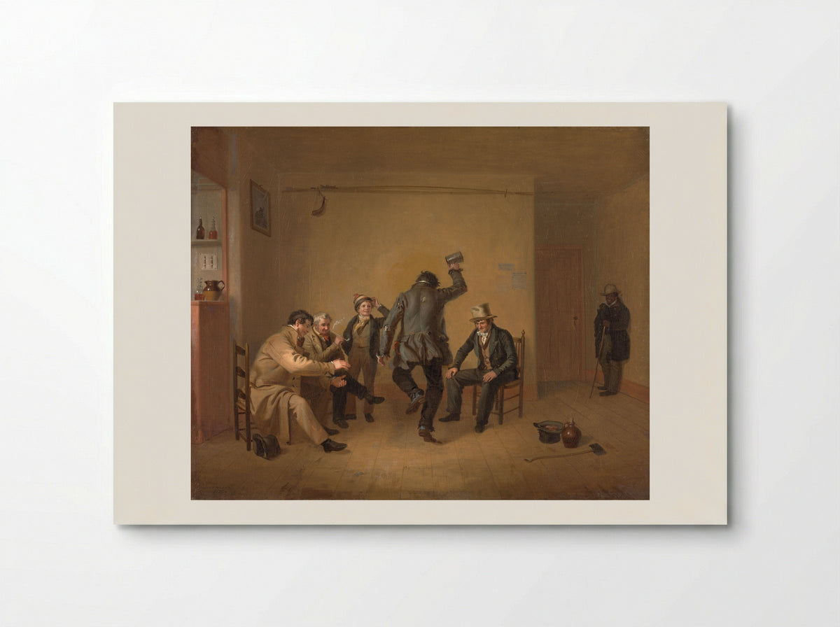 Bar-room Scene - William Sidney Mount - Poster