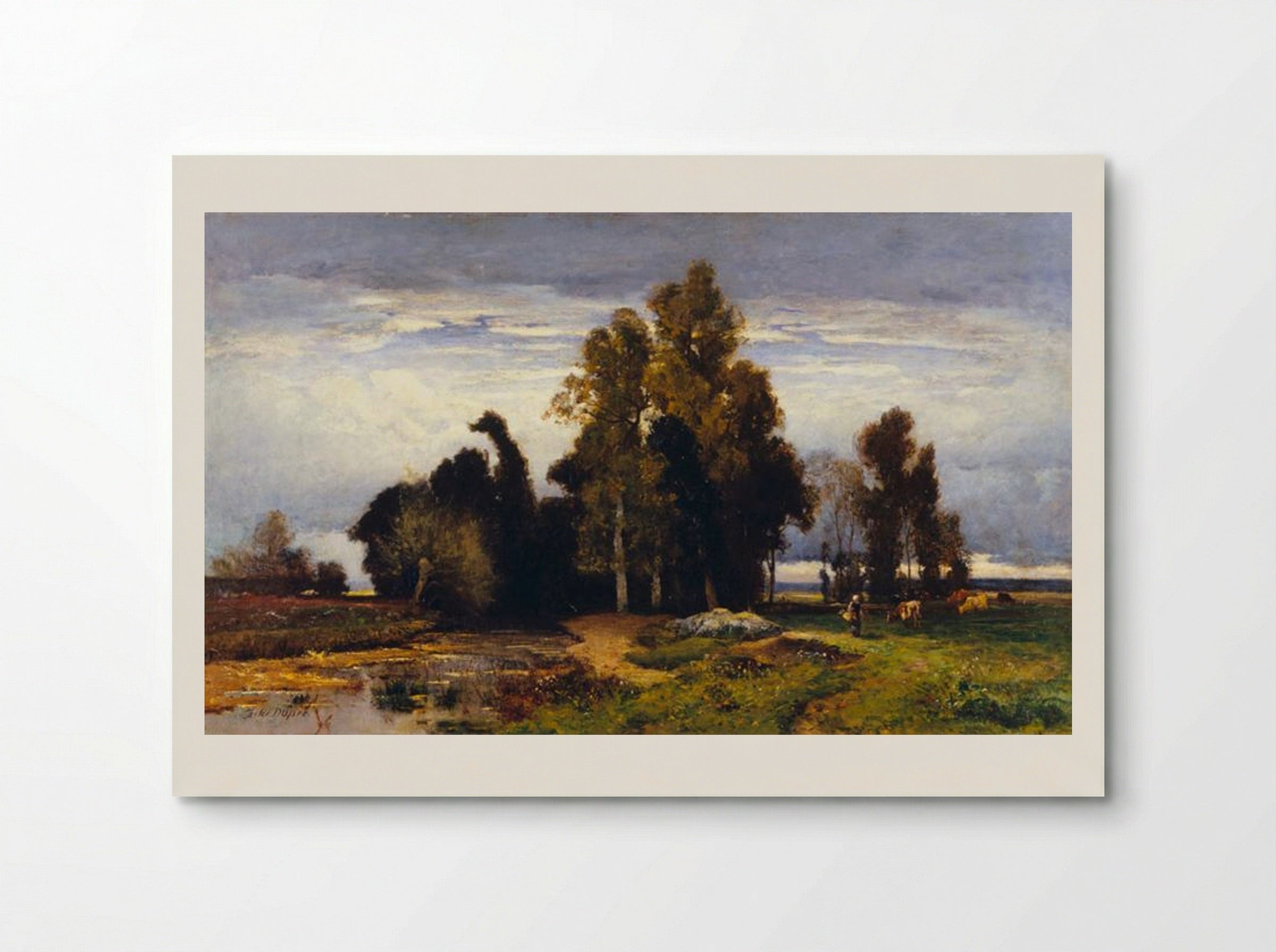 Barbizon Landscape - Jules Dupré - Poster
