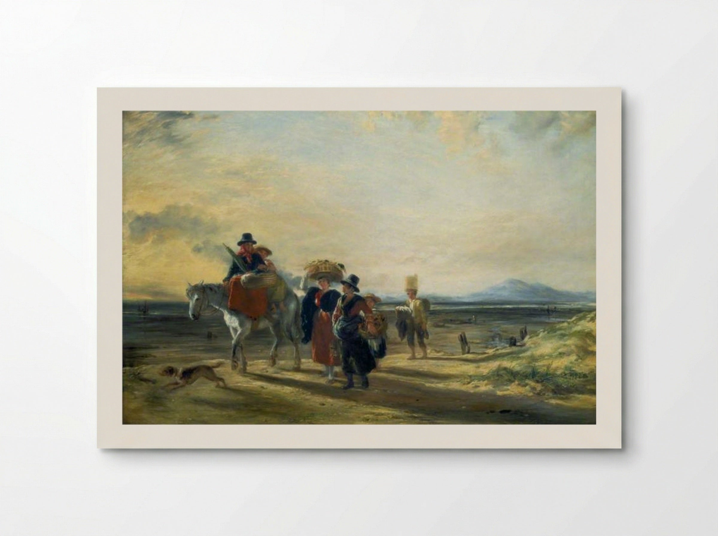 Barmouth Sands - William Collins - Poster
