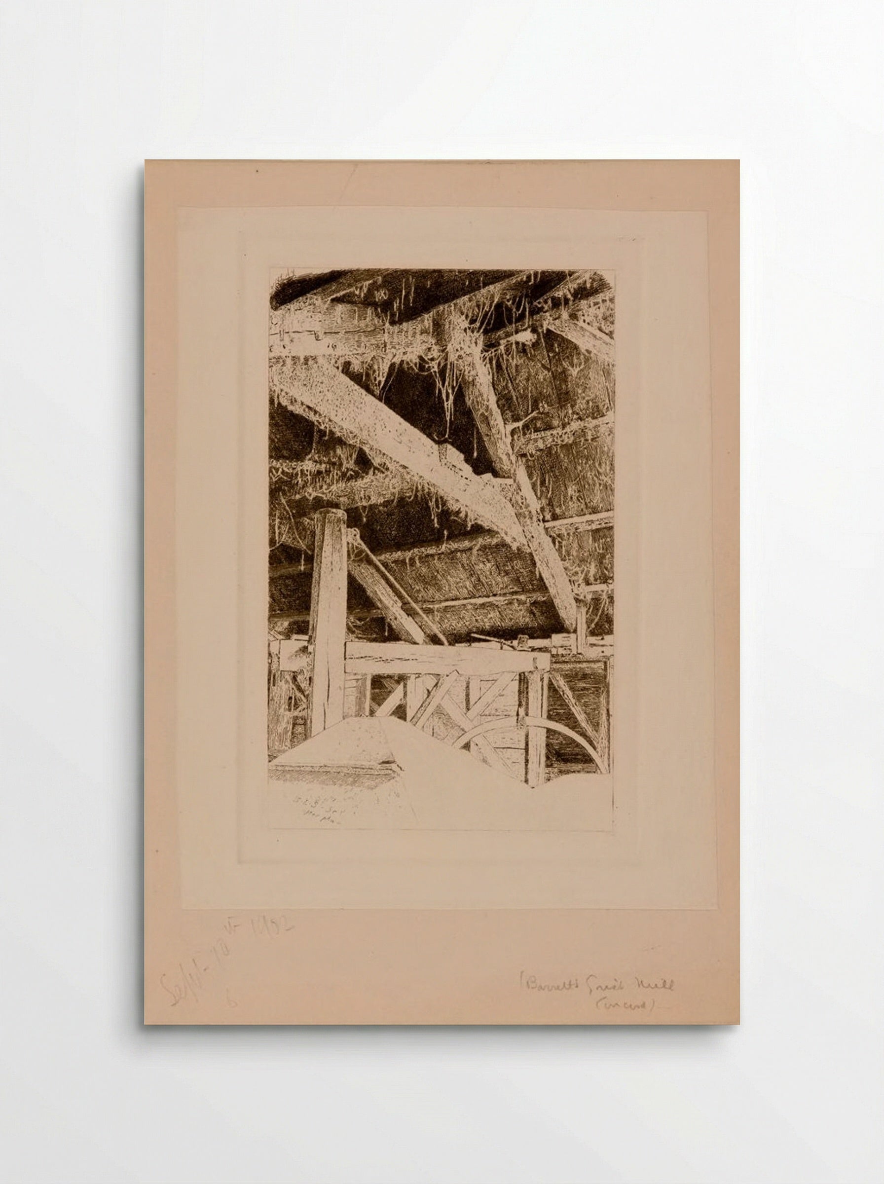 Barrett's Grist Mill - Sidney L. Smith - Poster