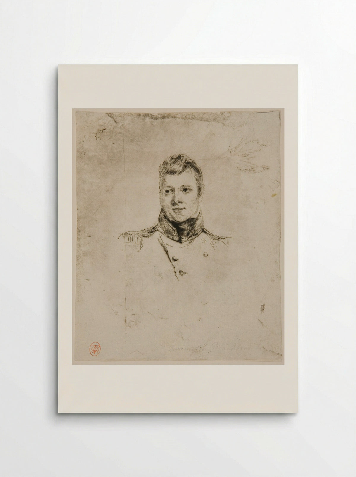 Barrington Pope Blachford - Andrew Geddes - Poster