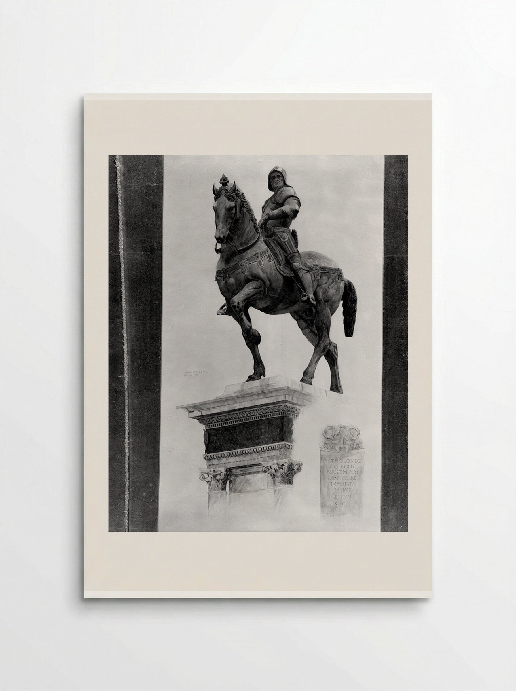 Bartolomeo Colleoni, after Andrea del Verrocchio - Joseph Lindon Smith - Poster