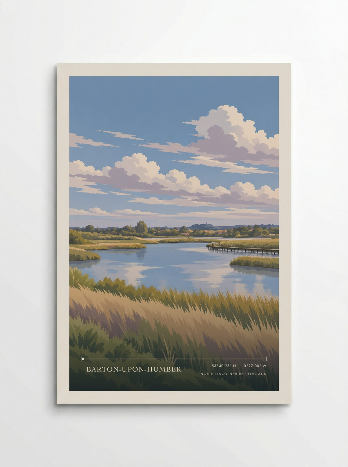 Barton-upon-Humber, North Lincolnshire | Travel Poster - Poster