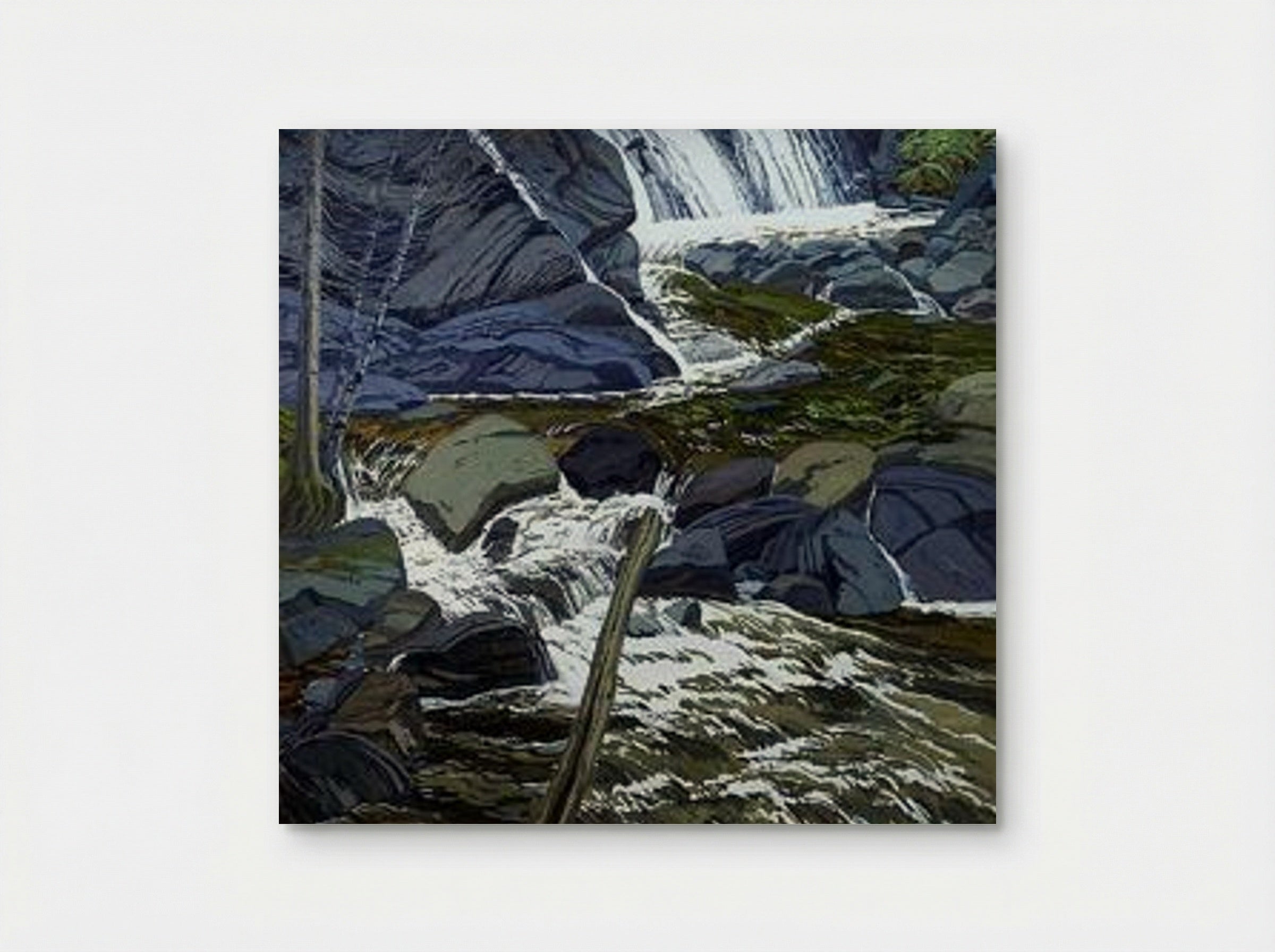 Base of Falls - Neil Welliver - Poster