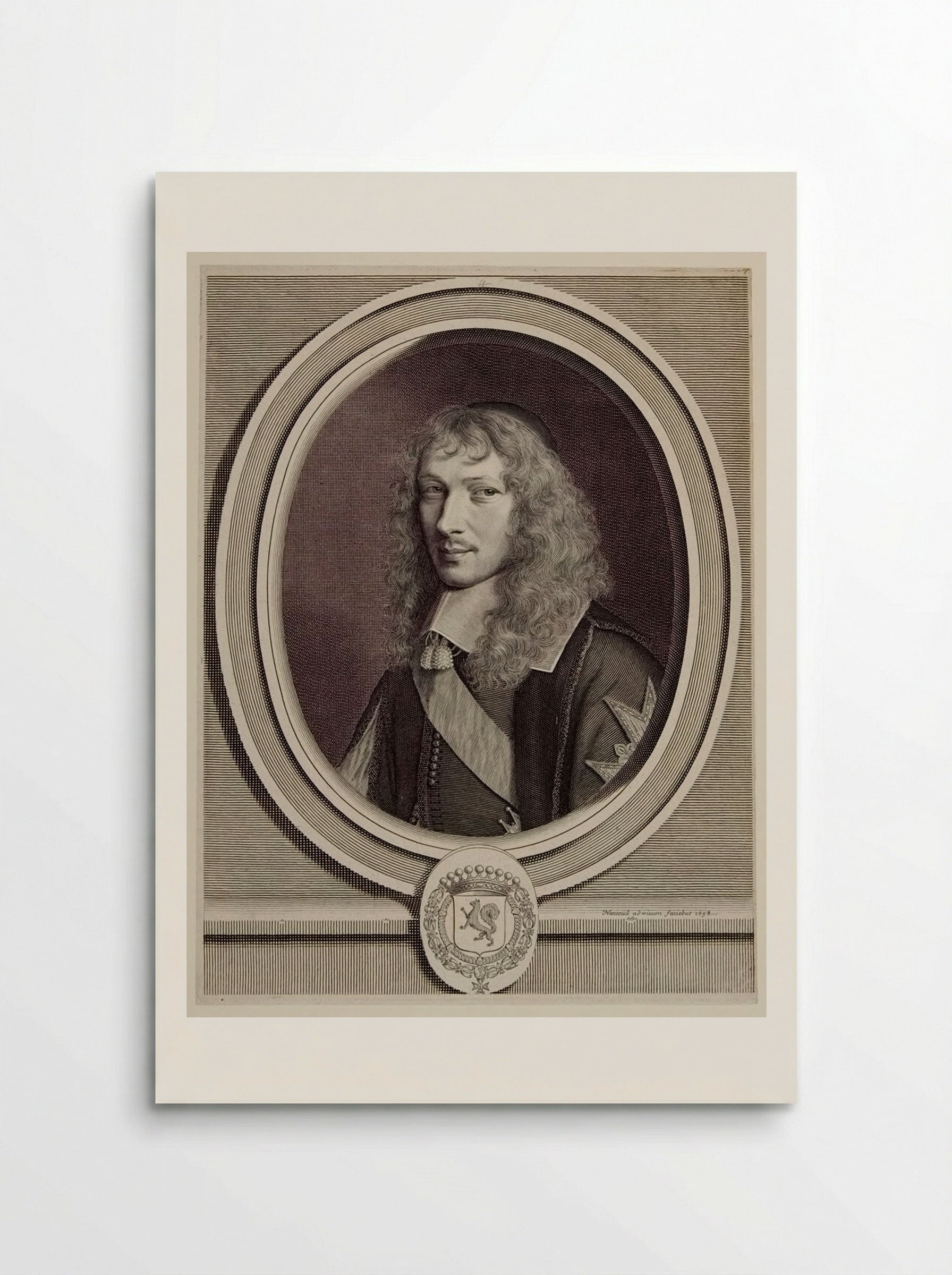 Basile Fouquet - Robert Nanteuil - Poster