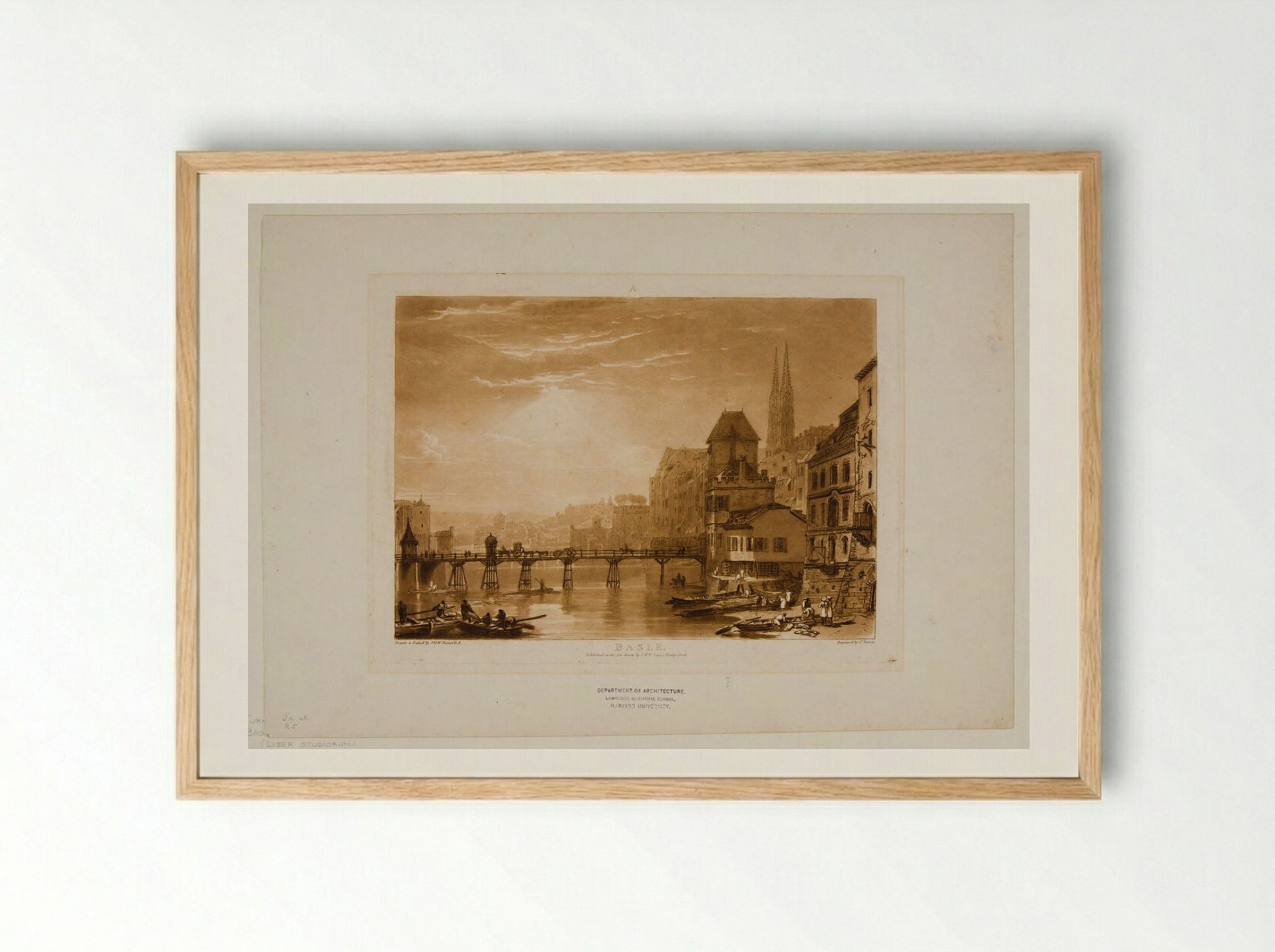 Basle - Charles Turner - Framed Print Wood