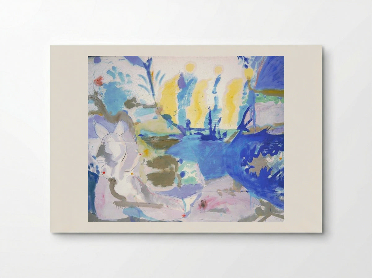 Basque Beach - Helen Frankenthaler - Poster
