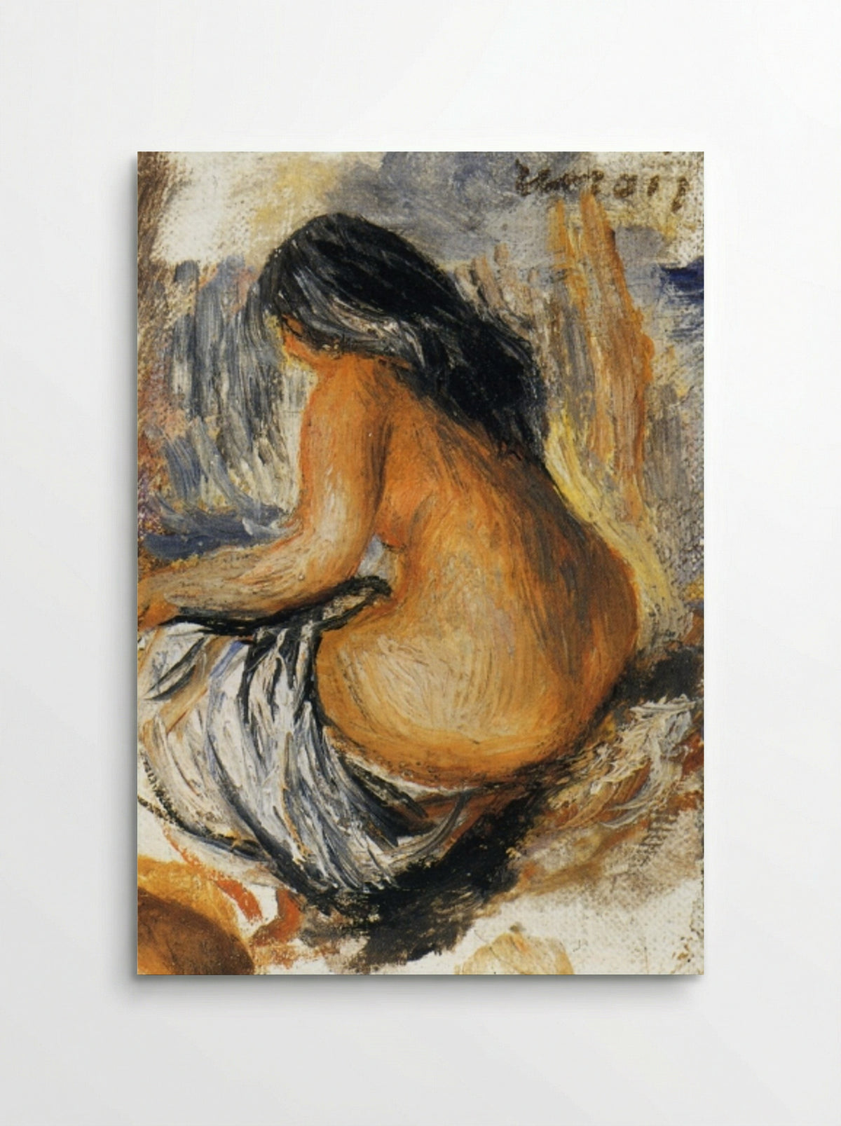 Bather from the Back - Pierre-Auguste Renoir - Poster