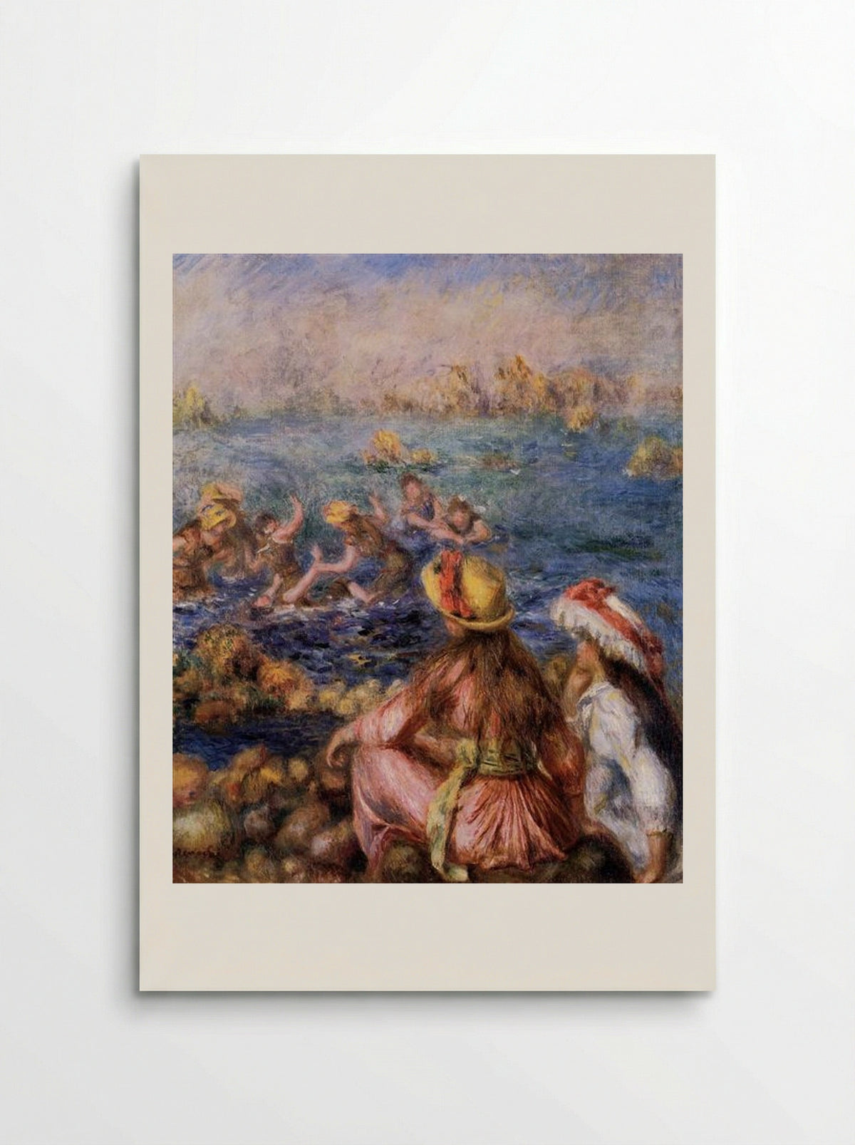 Bathers - Pierre-Auguste Renoir - Poster