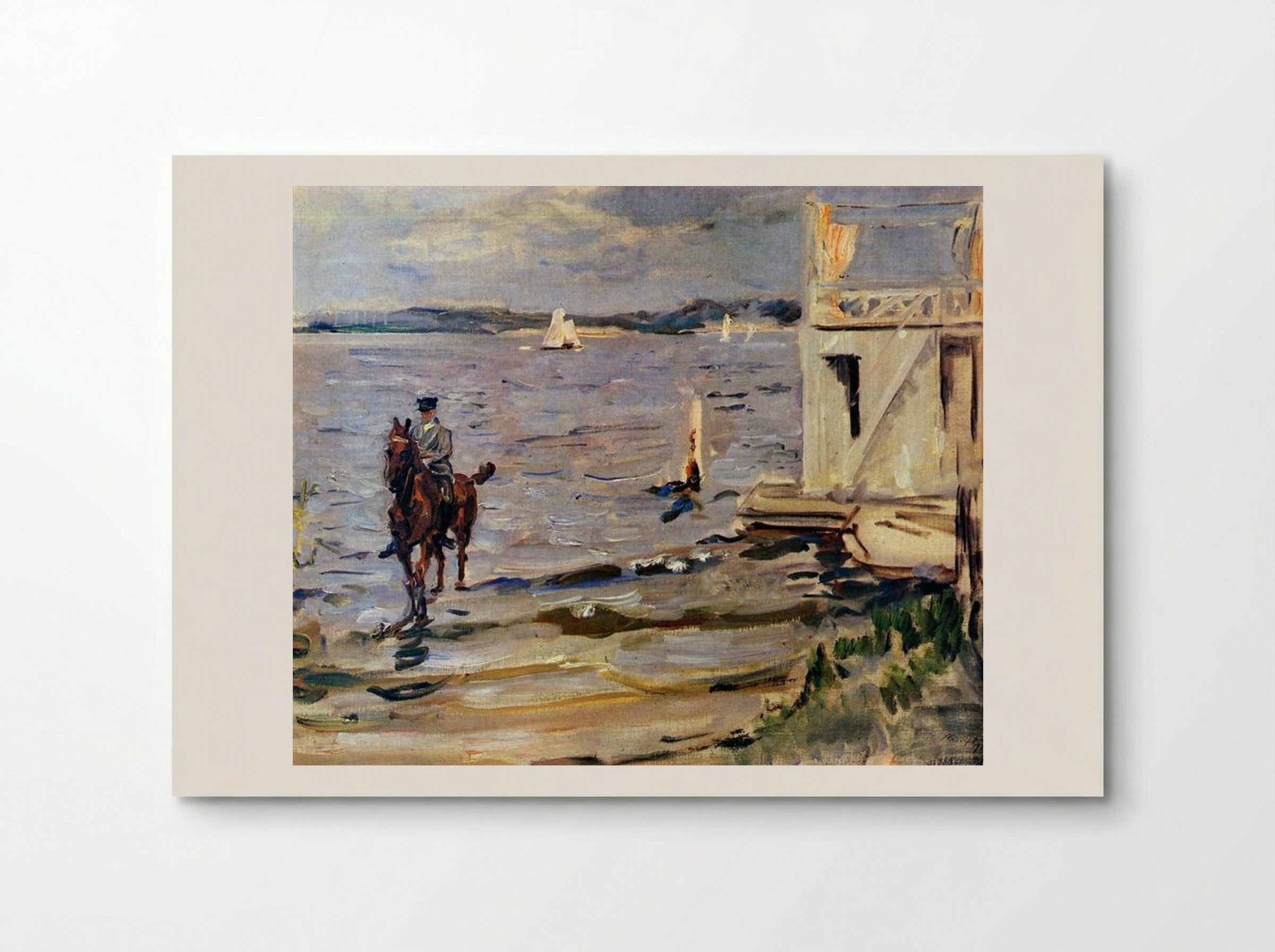 Bathing House Havel - Max Slevogt - Poster