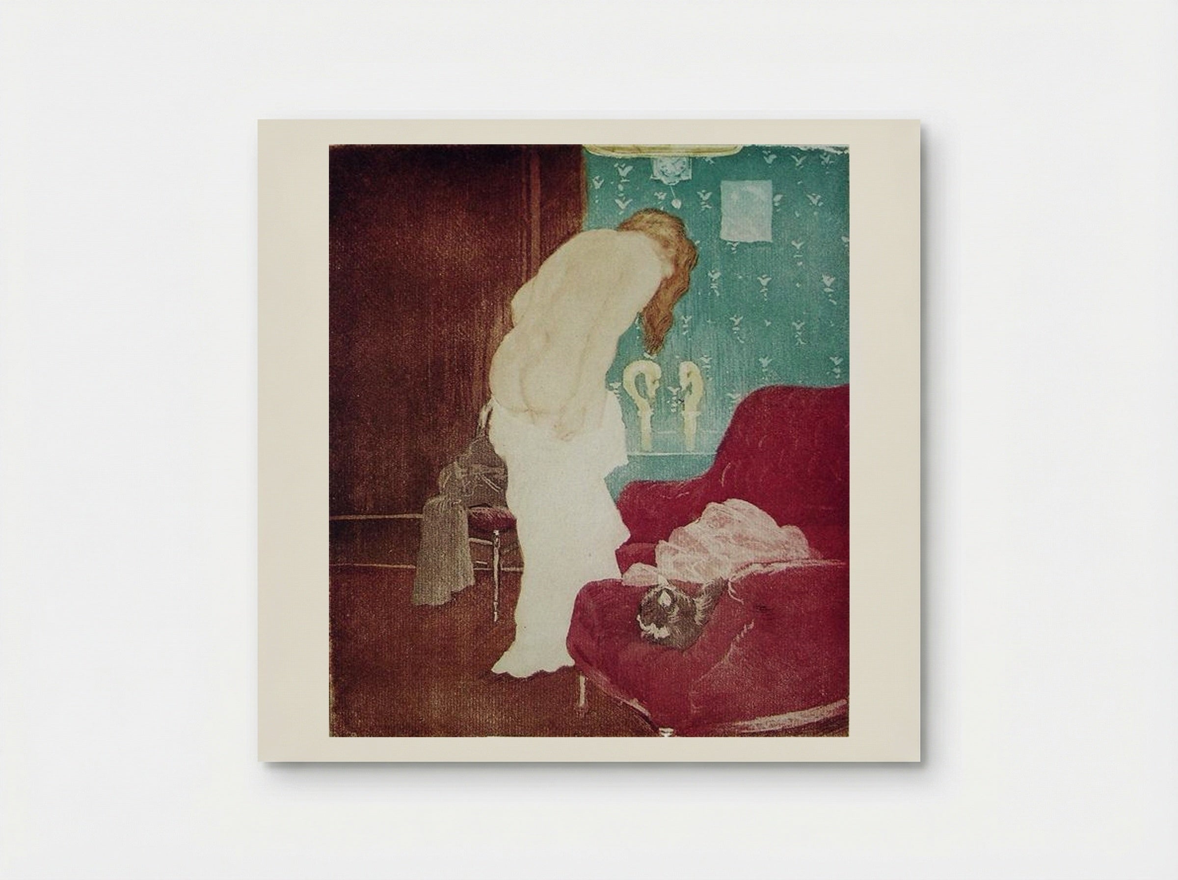 Bathroom (La Toilette) - Charles Maurin - Poster