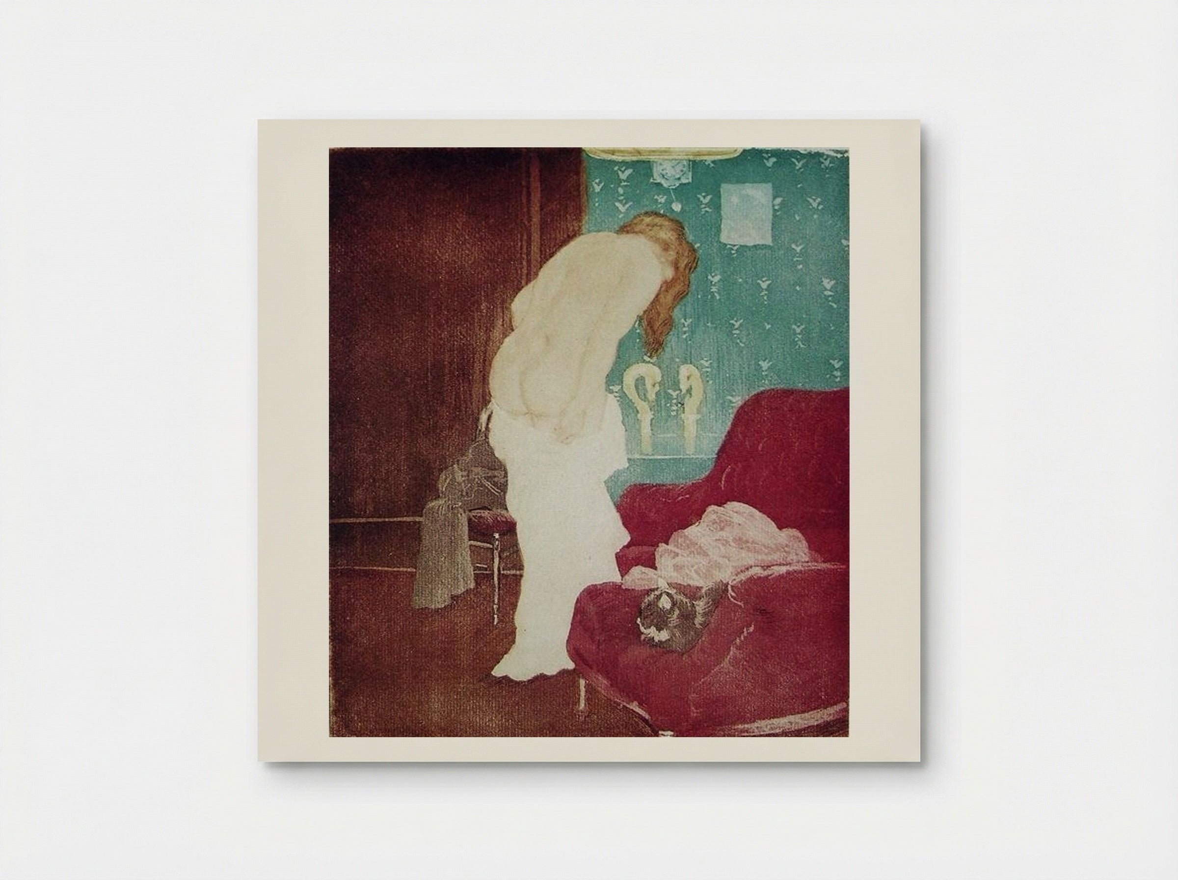 Bathroom (La Toilette) - Charles Maurin - Poster