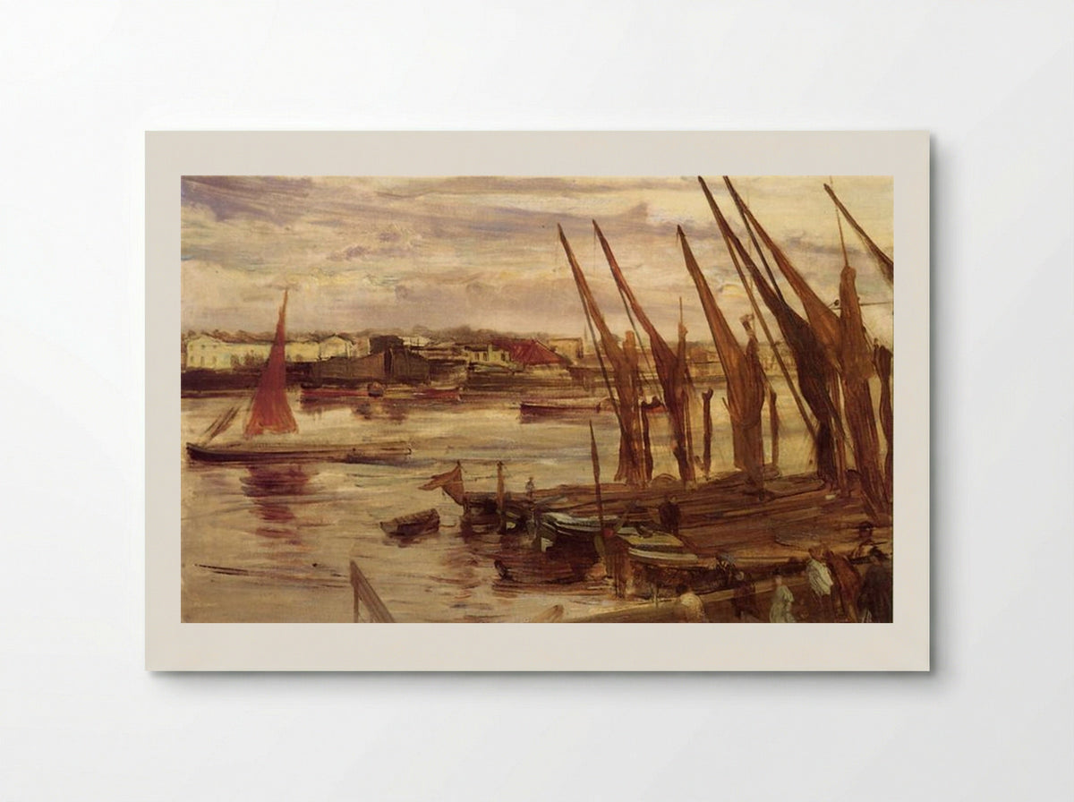 Battersea Reach - James McNeill Whistler - Poster