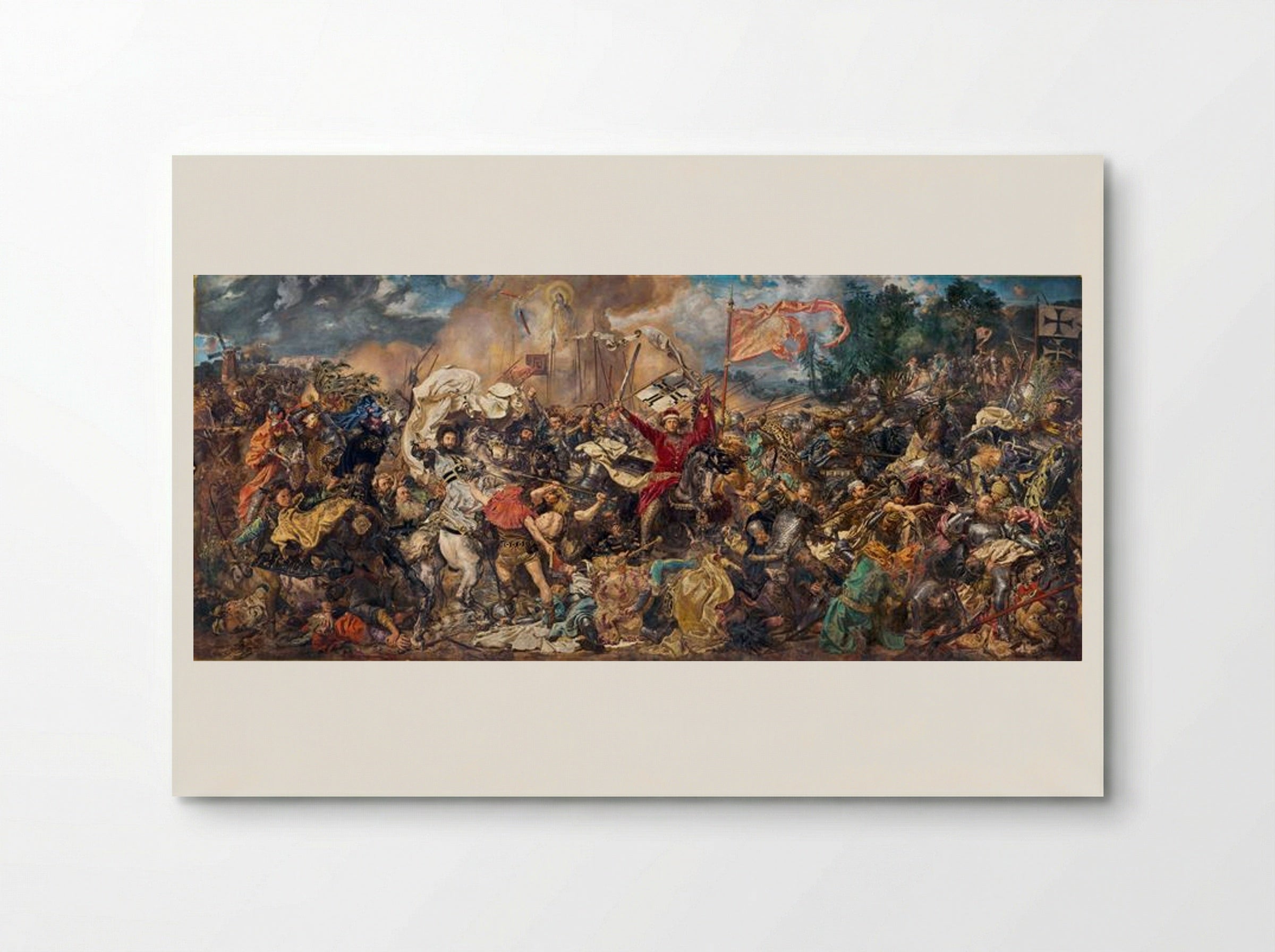 Battle of Grunwald - Jan Matejko - Poster