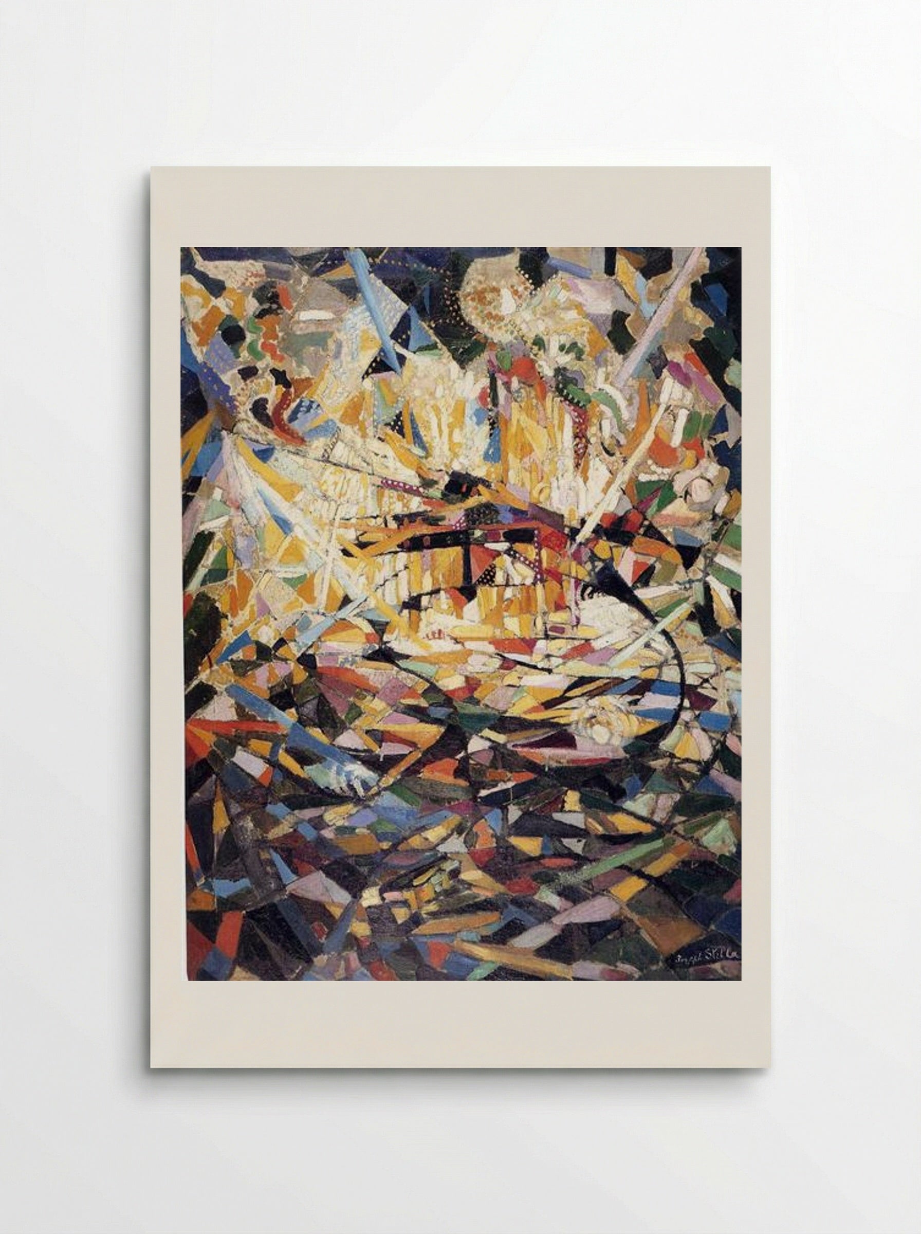 Battle of Lights, Coney Island - Joseph Stella - Poster