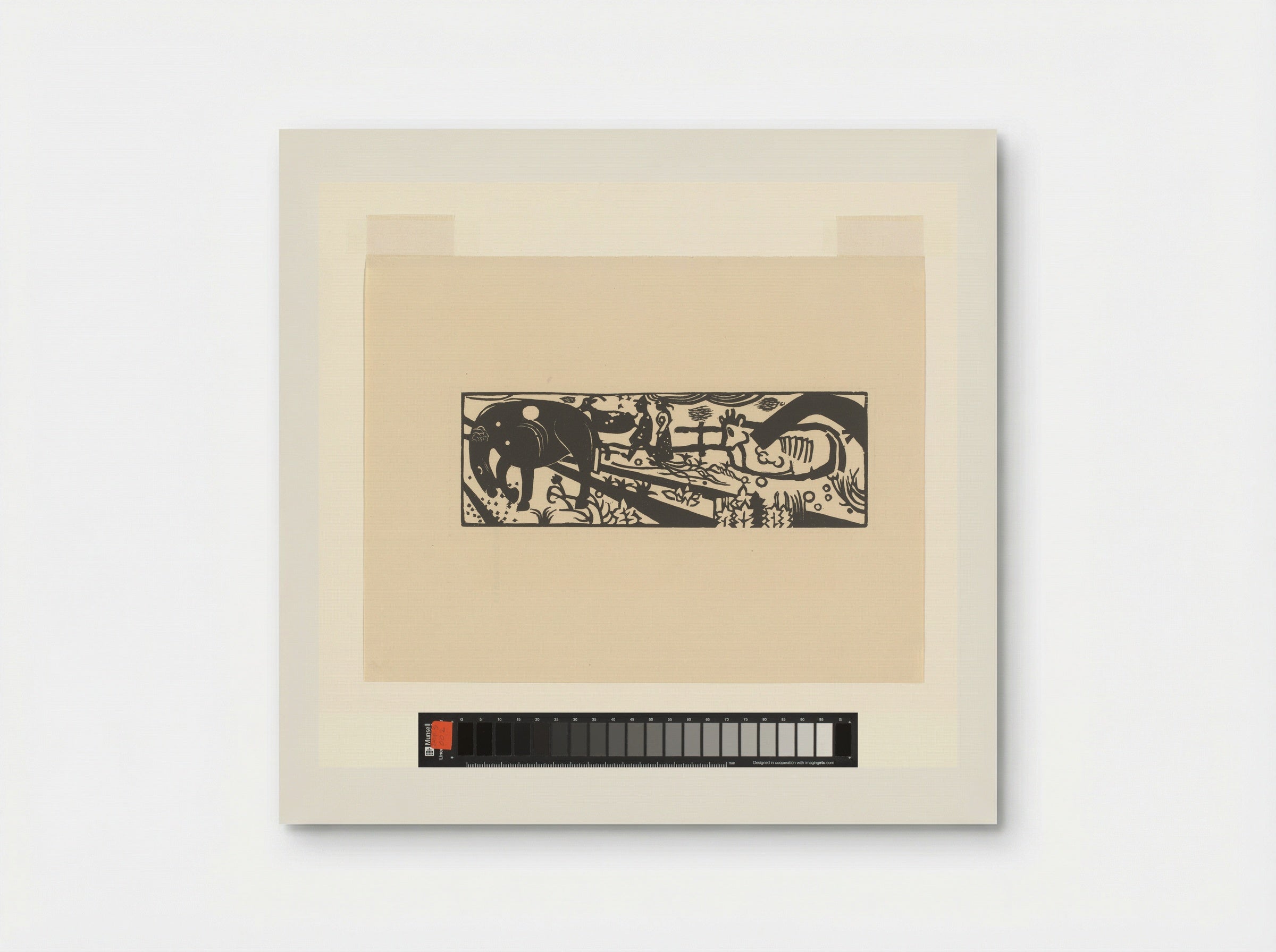 Baueringang - Heinrich Campendonk - Poster