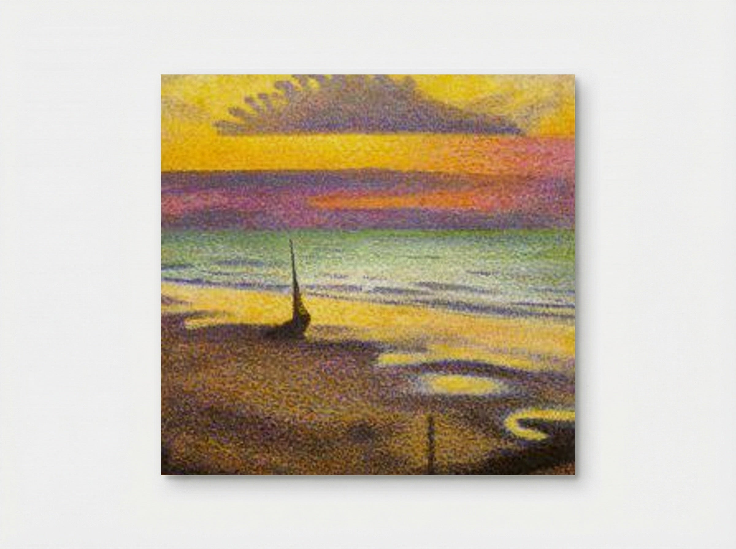 Beach at Heist - Georges Lemmen - Poster